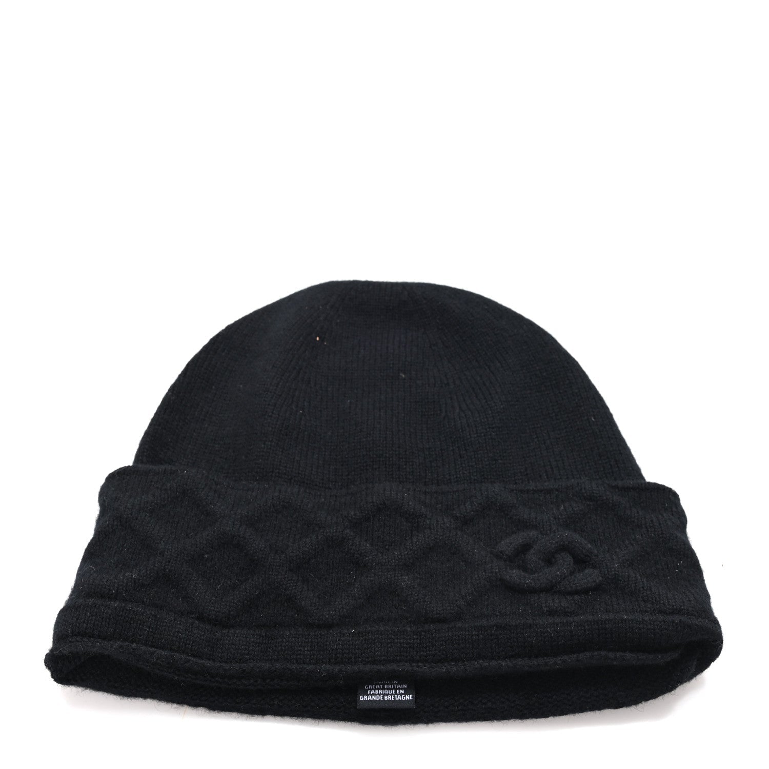Cashmere CC Beanie Hat Black