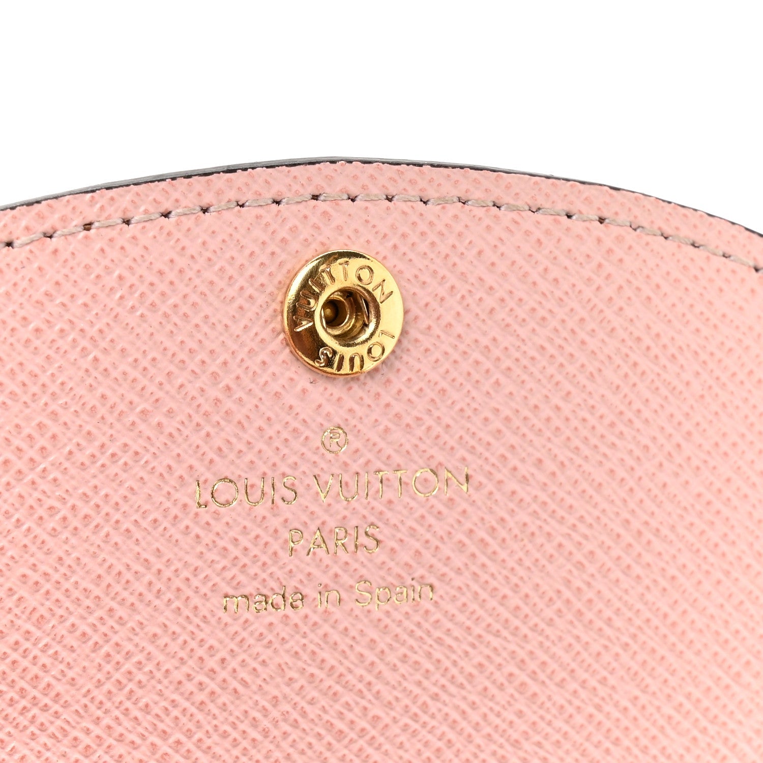 Louis Vuitton Damier Ebene Rosalie Coin Purse Rose Ballerine