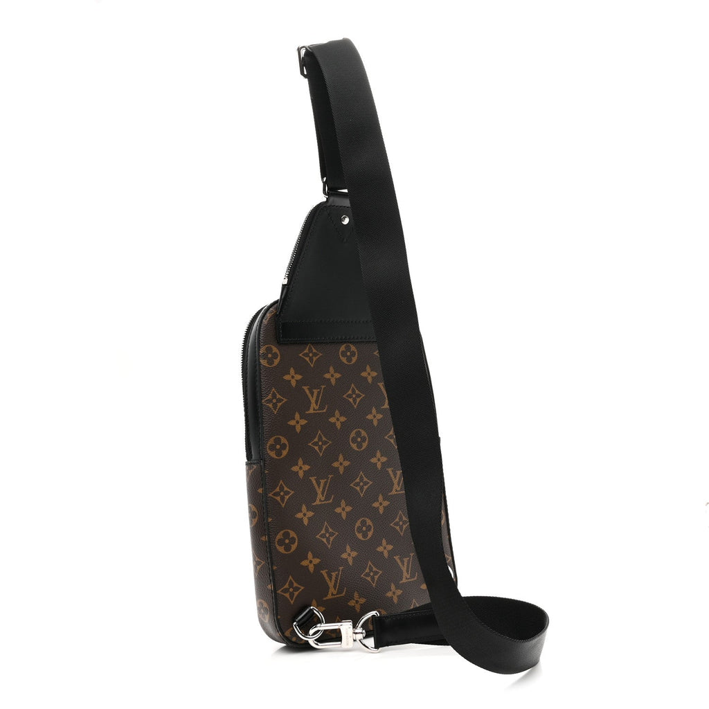 Louis Vuitton Monogram Macassar Avenue Sling Bag NM