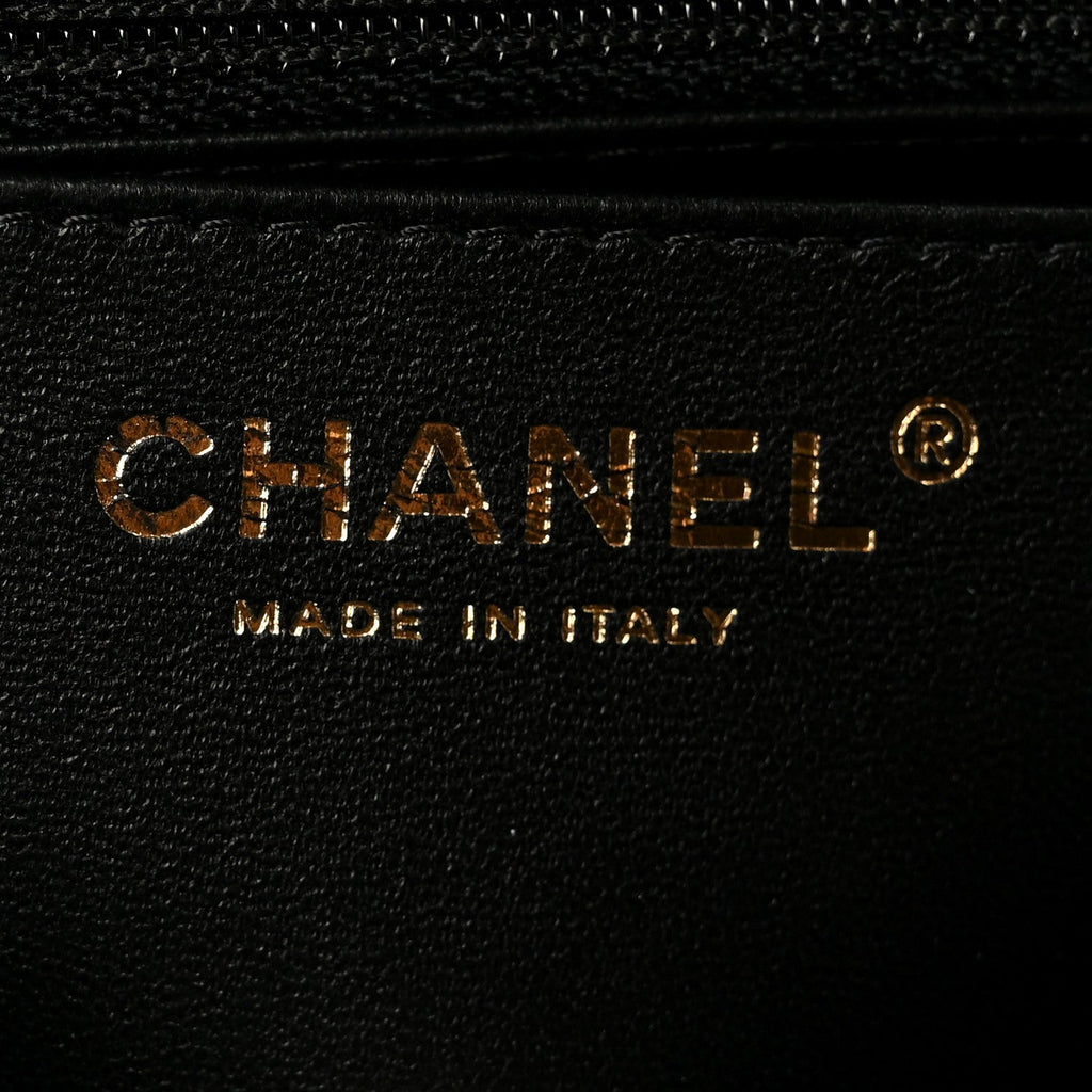 Chanel Lambskin Quilted Mini Square Flap Black