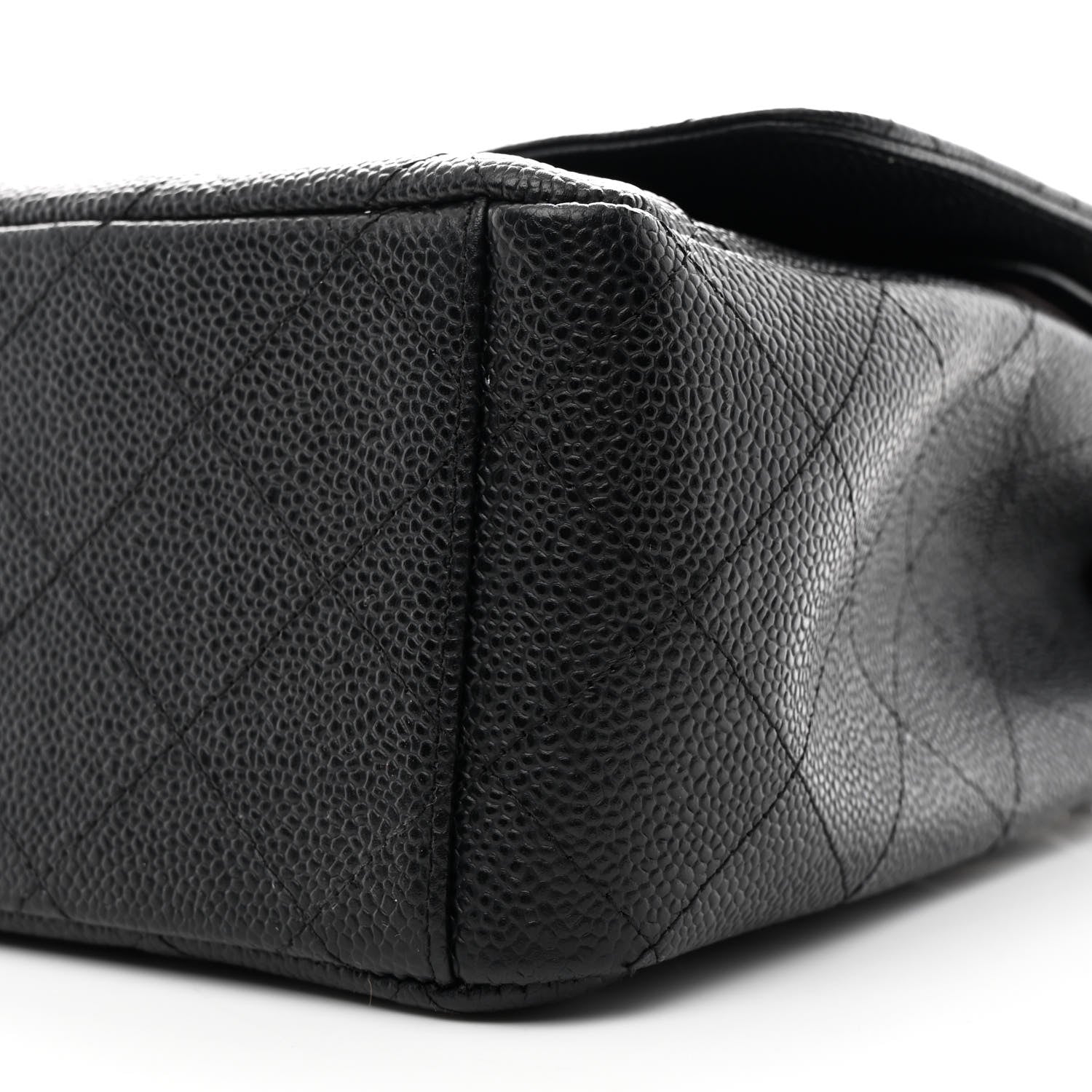 Chanel Caviar Quilted Maxi Double Flap Black