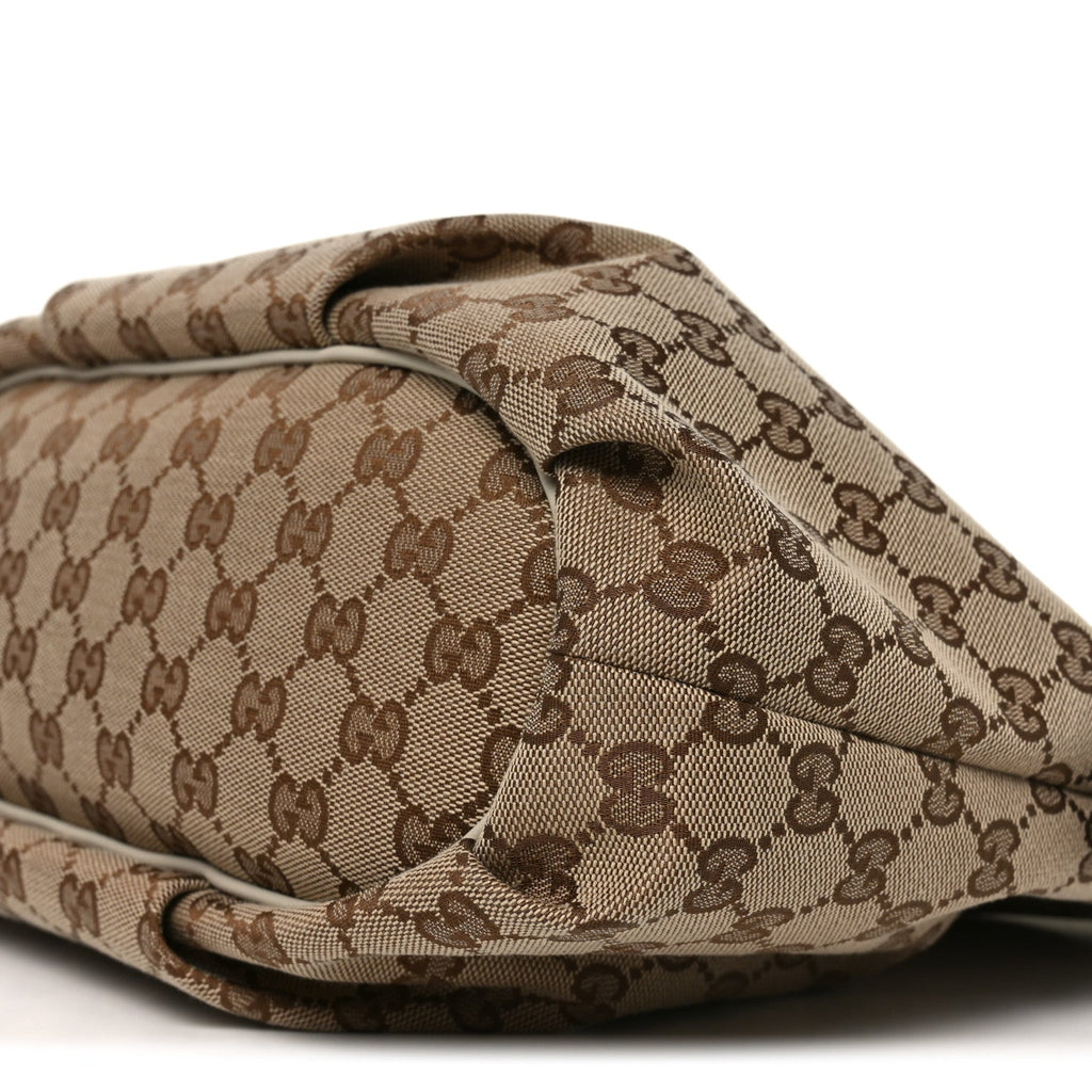 Gucci Monogram Messenger Bag Off White