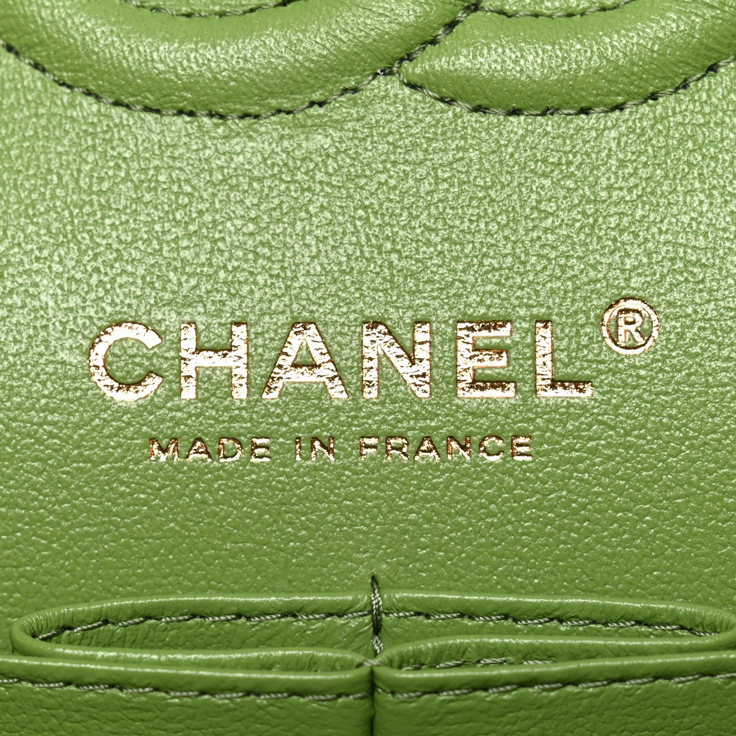 Chanel Caviar Quilted Small Double Flap Green