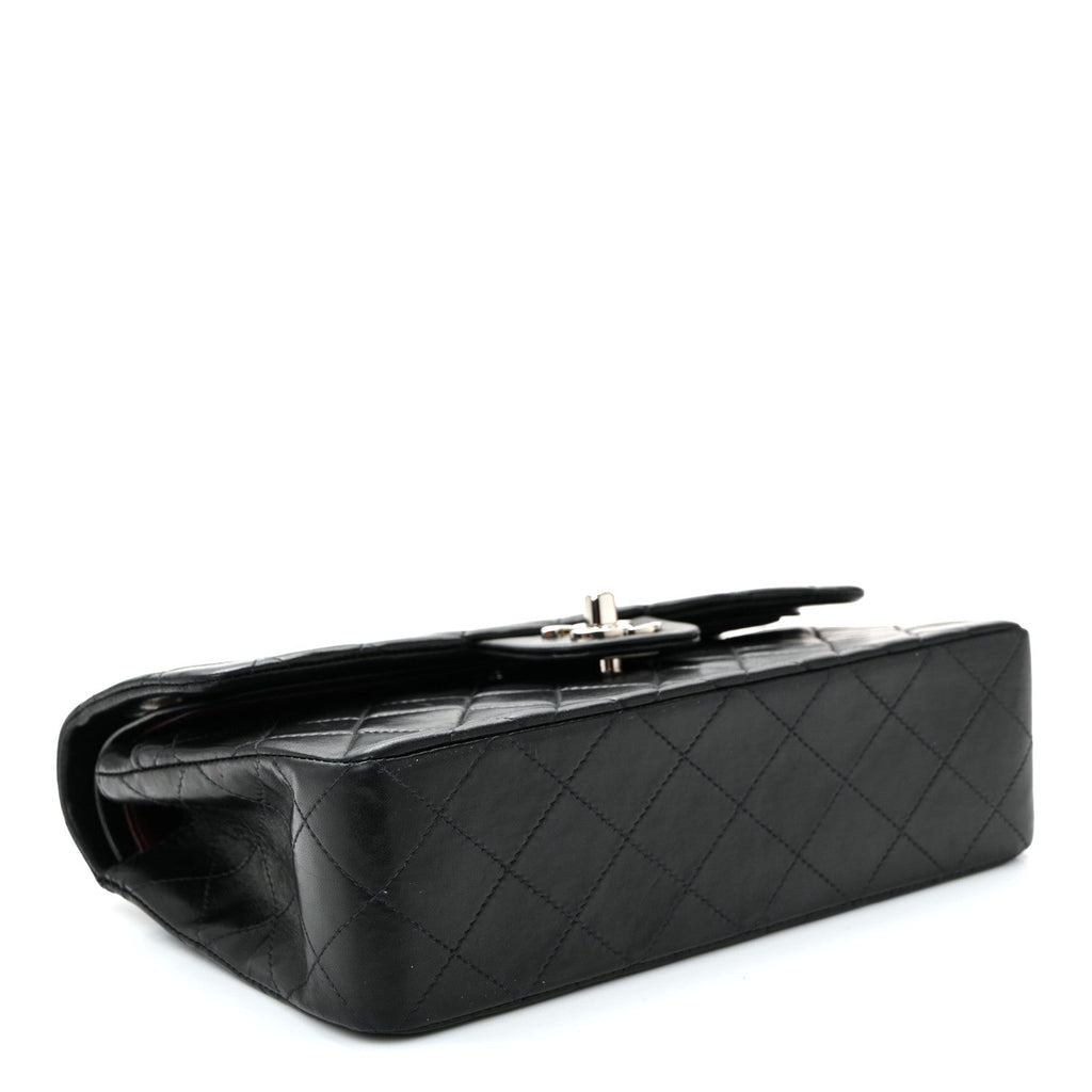 Chanel Lambskin Quilted Small Double Flap Black