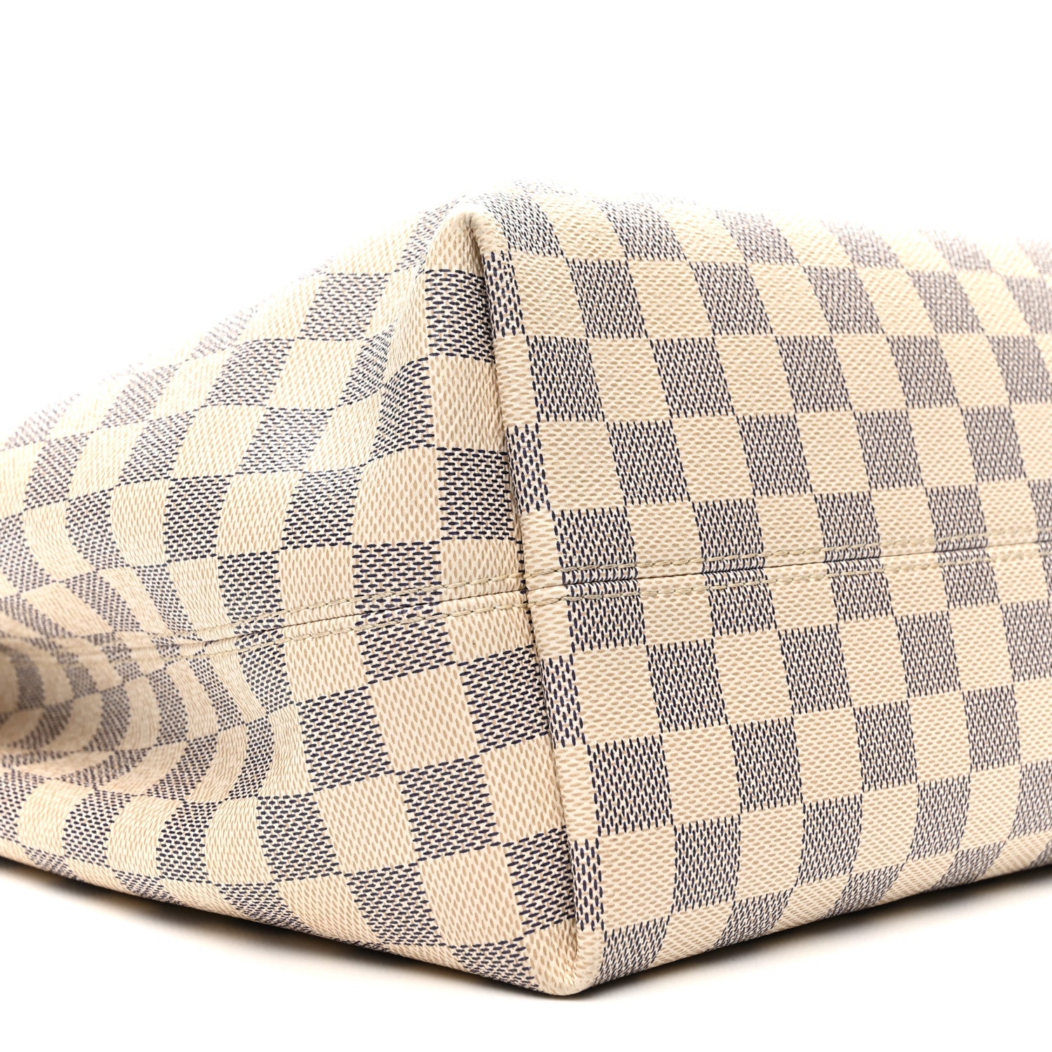 Louis Vuitton Damier Azur Graceful MM Rose Ballerine