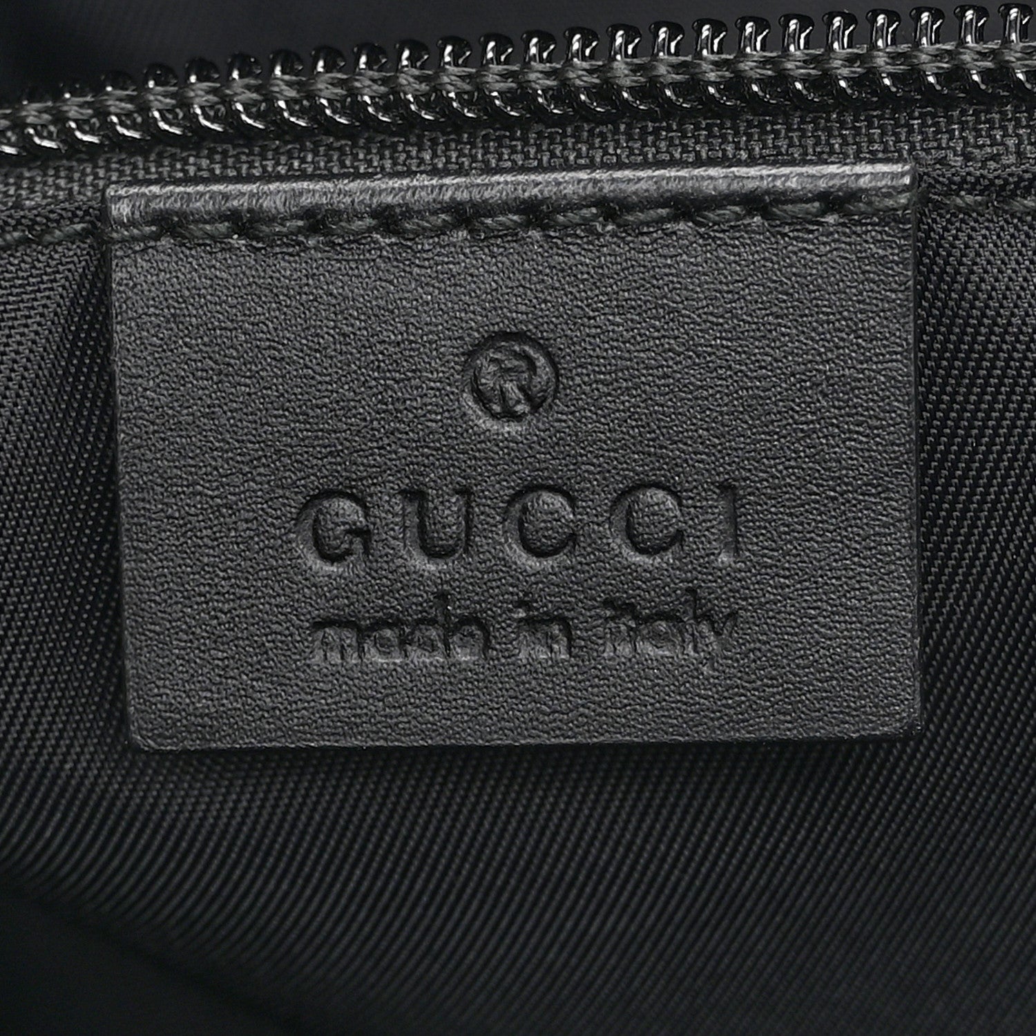 Gucci Techno Canvas Web Messenger Bag Black