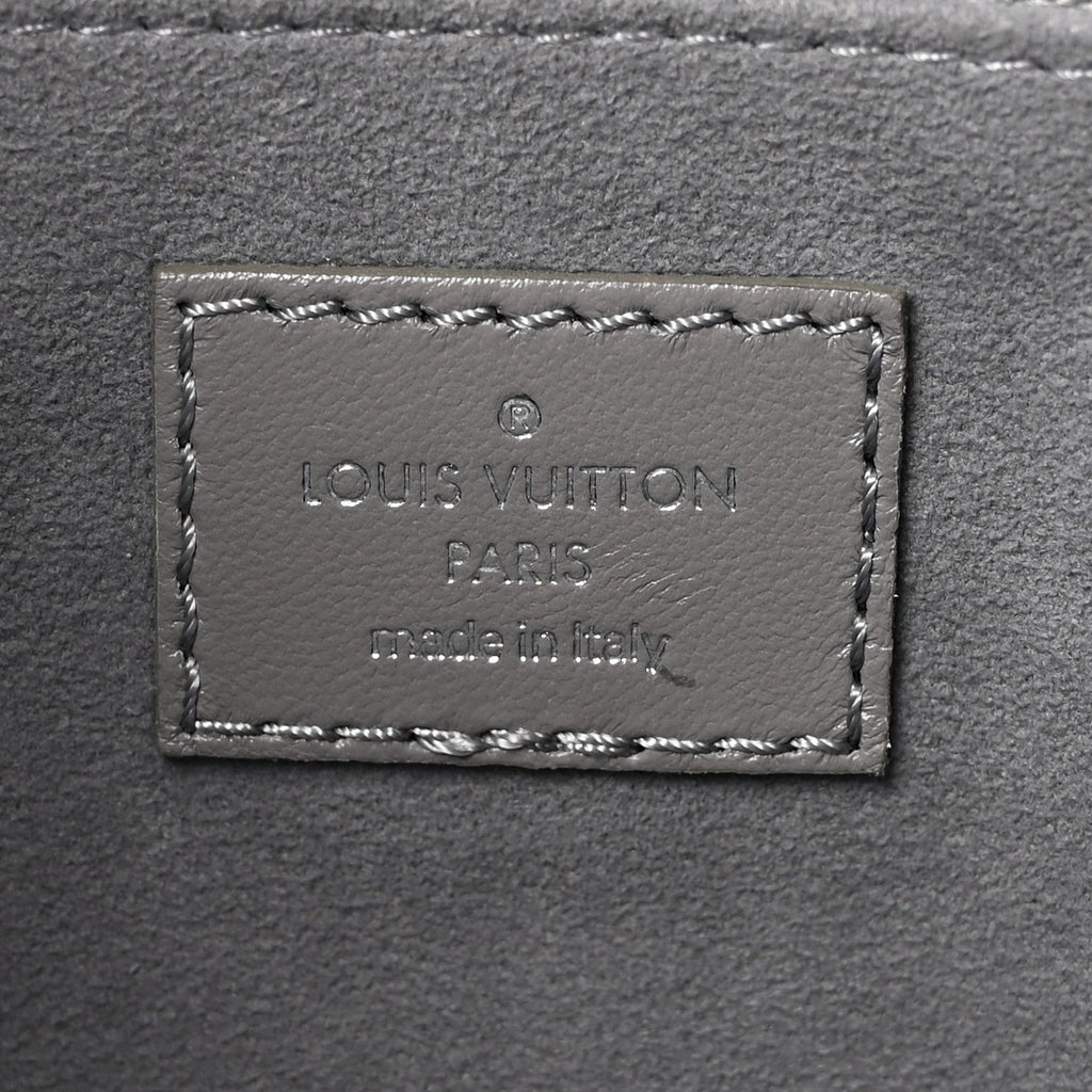 Louis Vuitton Lambskin CarryAll Cargo Vibe PM Trianon Gray