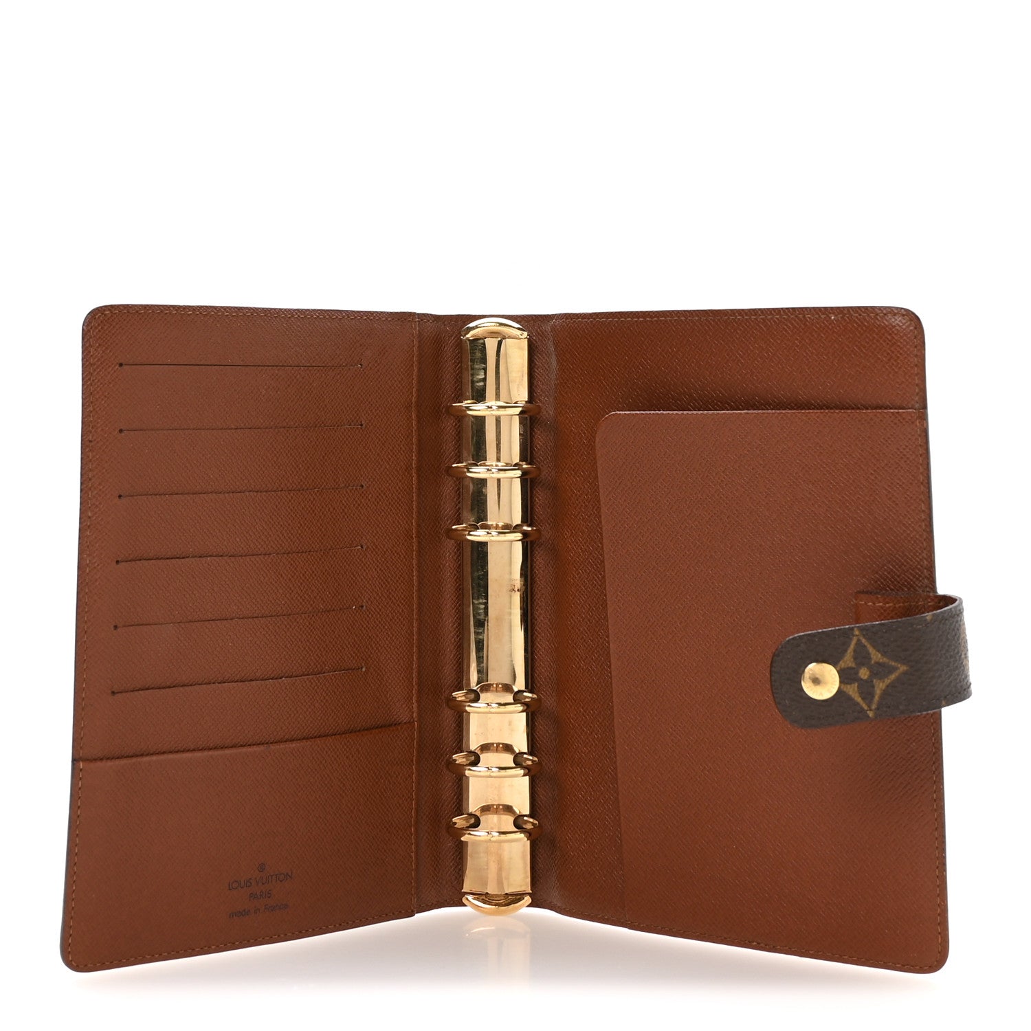 Louis Vuitton Monogram Medium Ring Agenda Cover