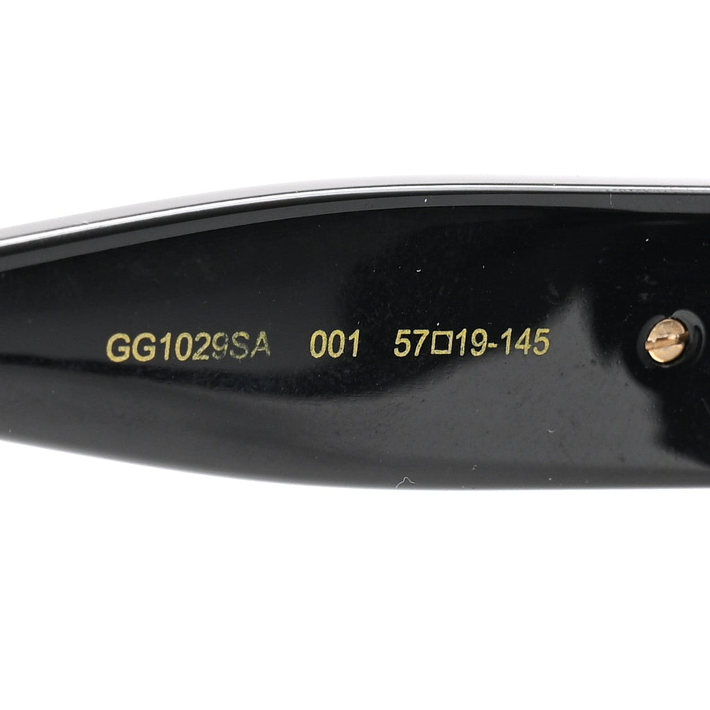 Gucci Acetate Square Frame GG1029SA Sunglasses Black