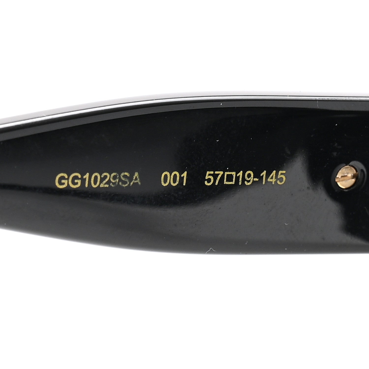 Gucci Acetate Square Frame GG1029SA Sunglasses Black