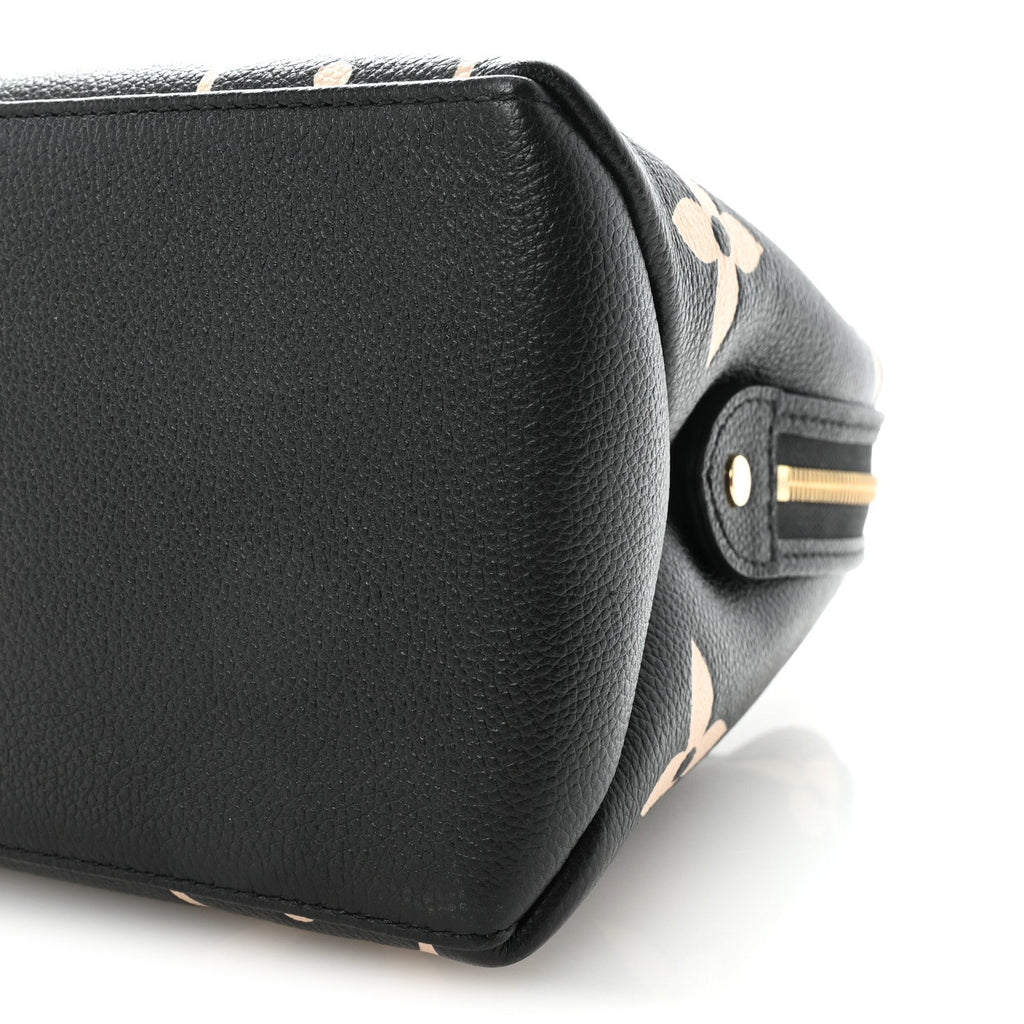Louis Vuitton Empreinte Monogram Giant Petit Palais Black Beige