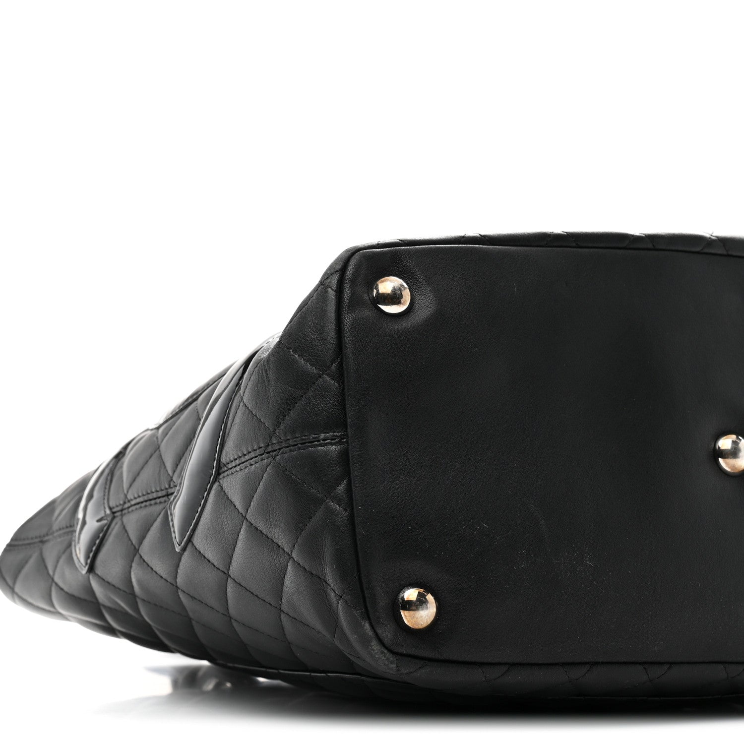 Chanel Calfskin Quilted Large Cambon Tote Black