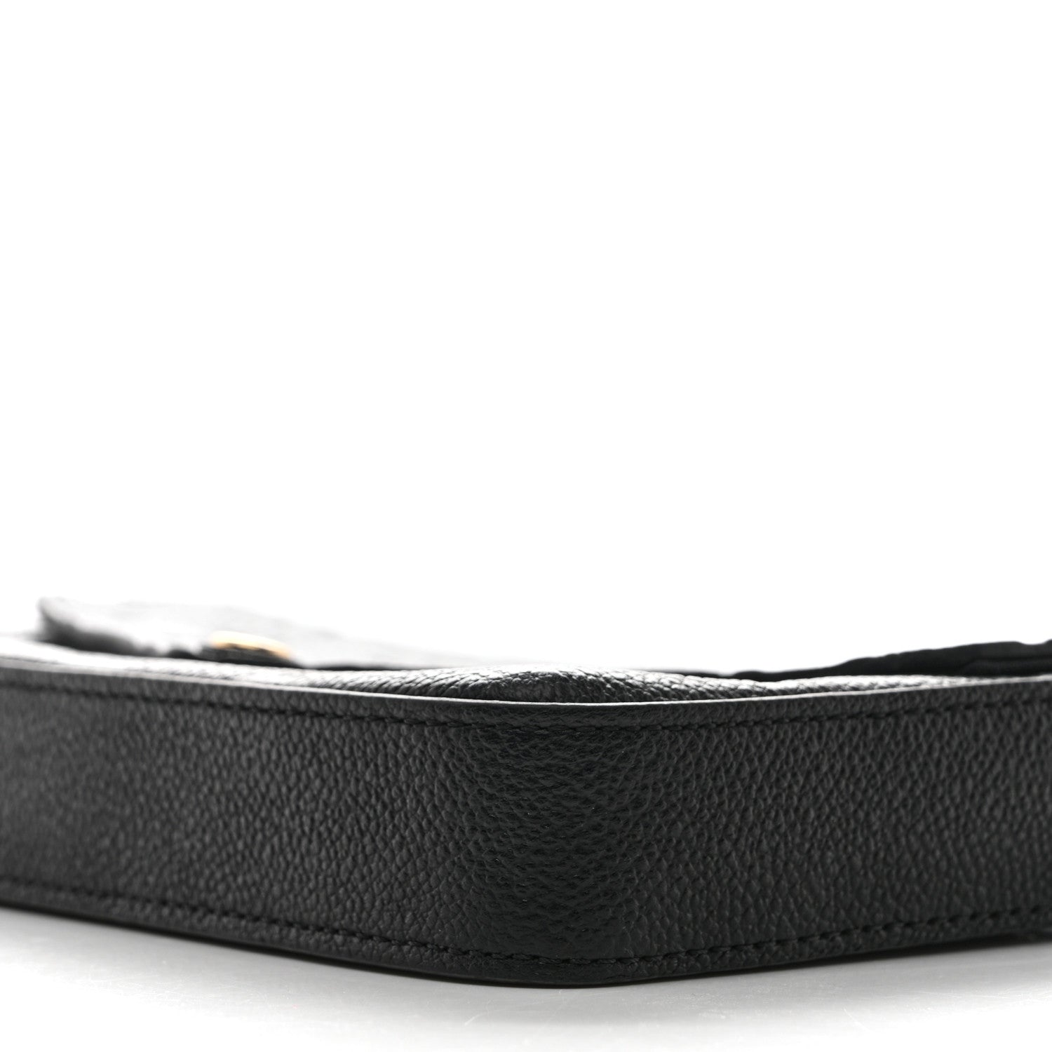 Louis Vuitton Empreinte Pochette Felicie Chain Wallet Black