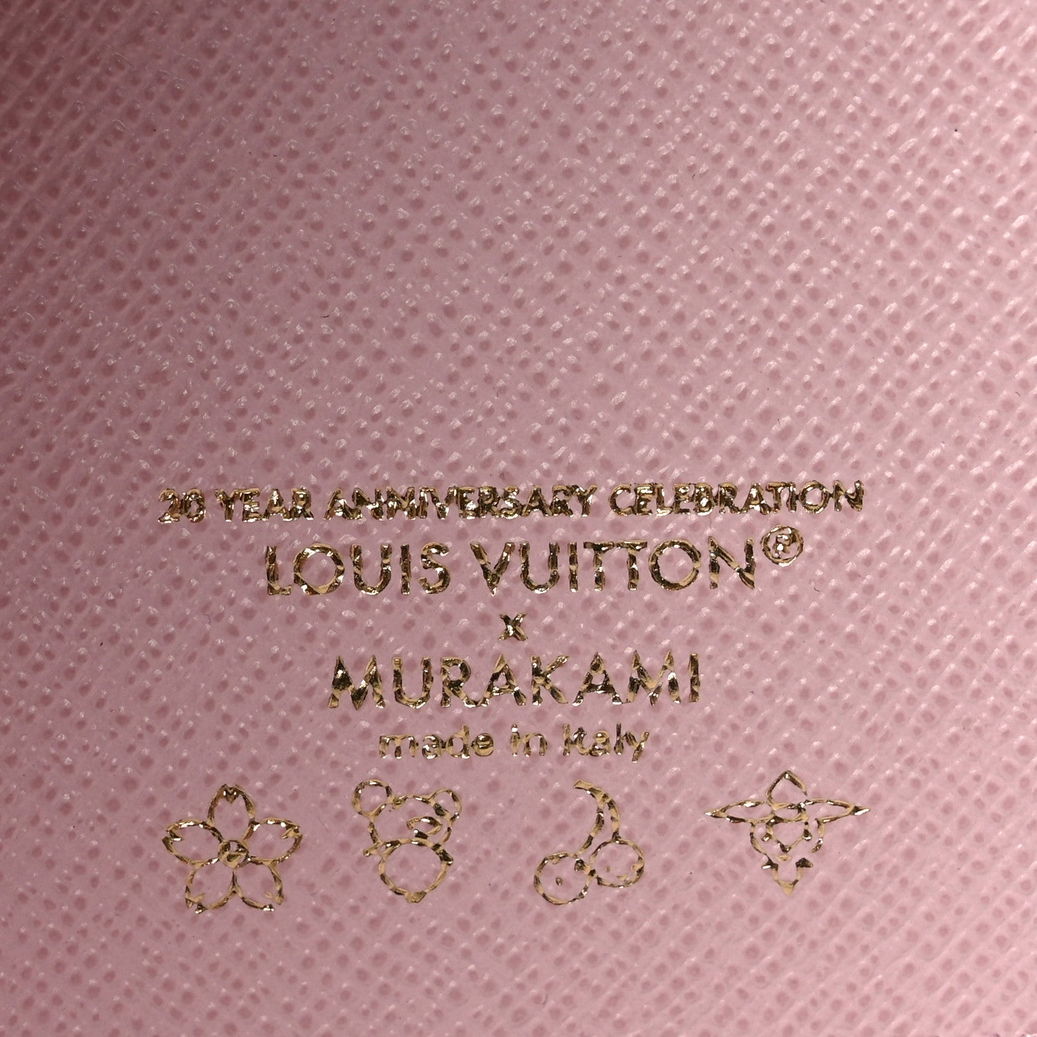 Louis Vuitton LV X TM Monogram Cherry Blossom Victorine Wallet Sakura Brown