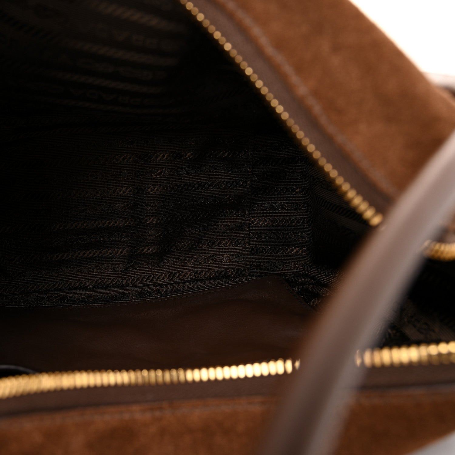 Prada Scamosciato Darling Shoulder Bag Cacao
