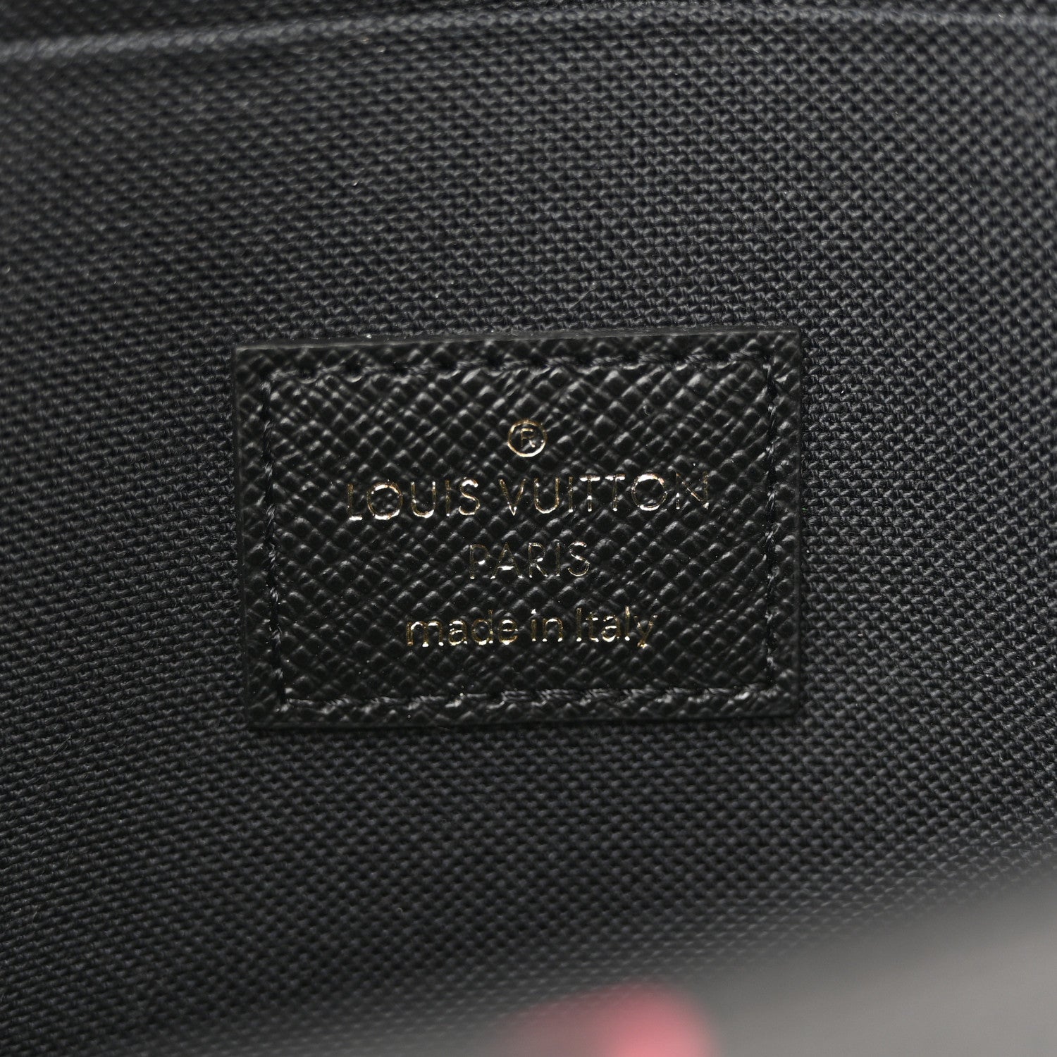 Louis Vuitton Game On Felicie Chain Wallet Black