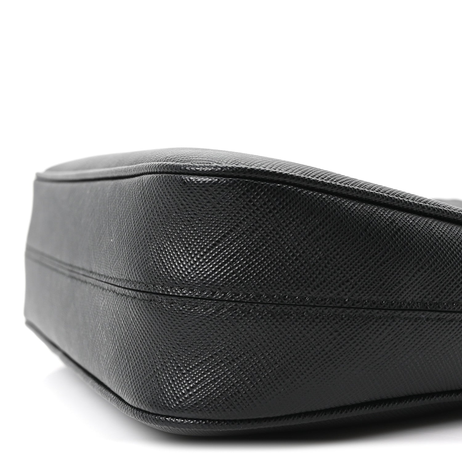 Prada Saffiano Lux Re-Edition 2005 Shoulder Bag Black