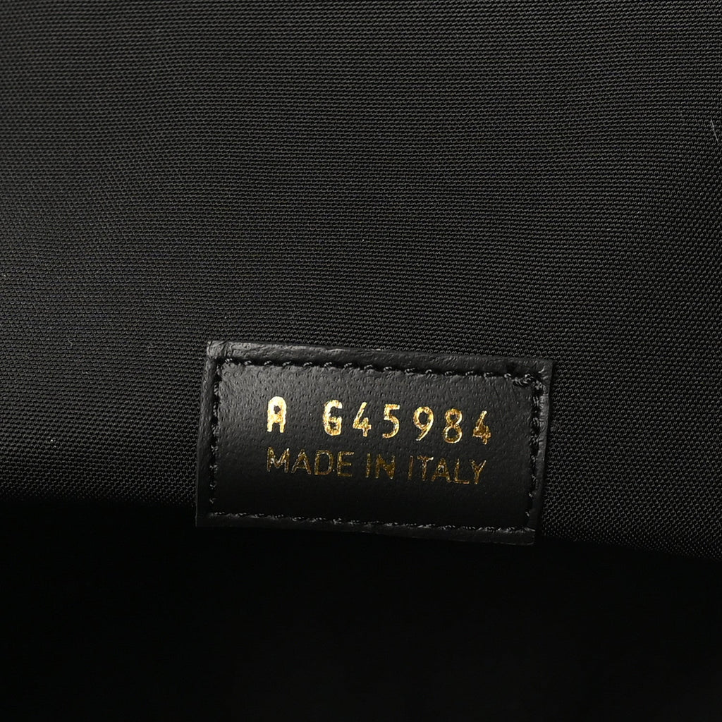 Chanel Shearling CC Flat Mules 36 Black