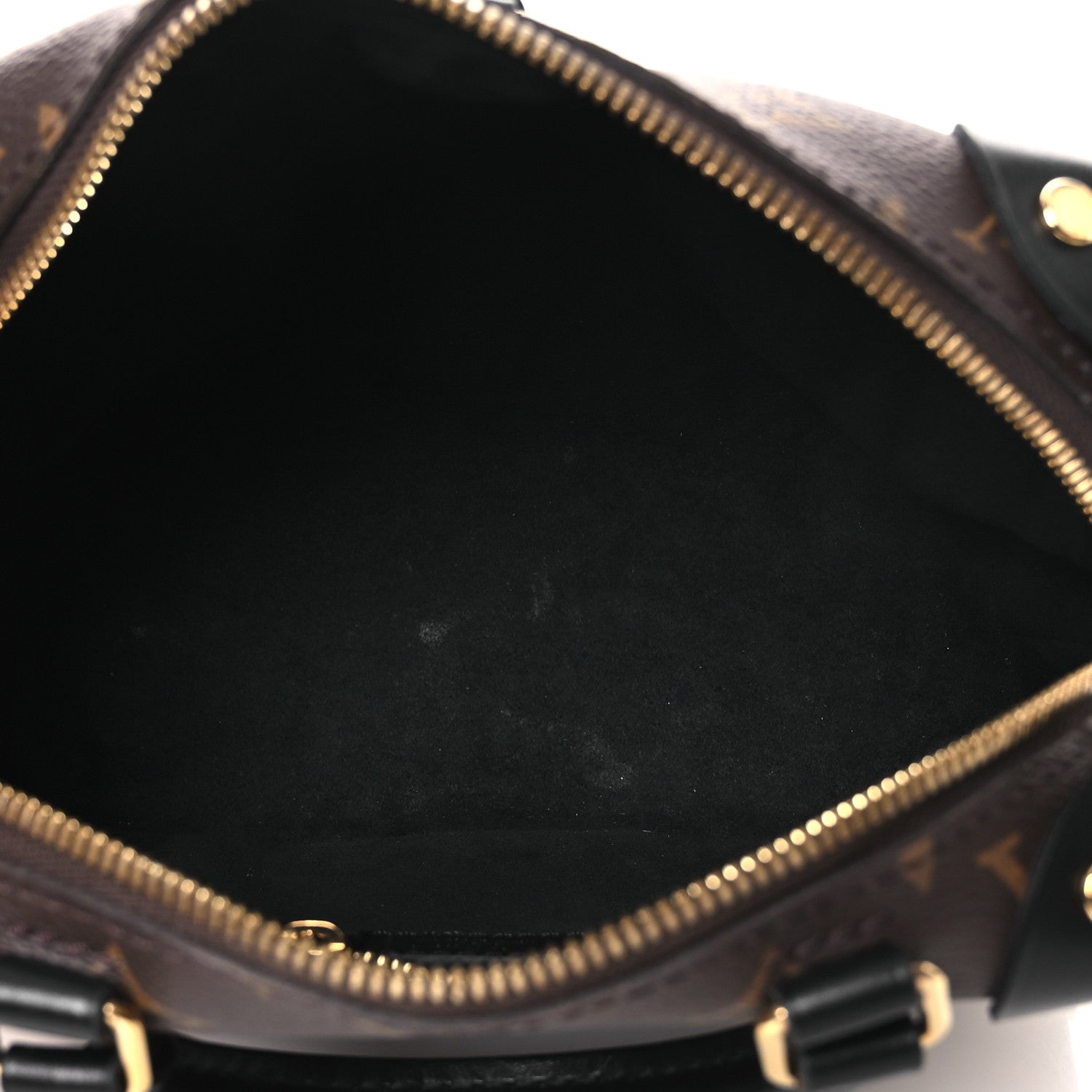 Louis Vuitton Monogram Petite Malle Souple Black