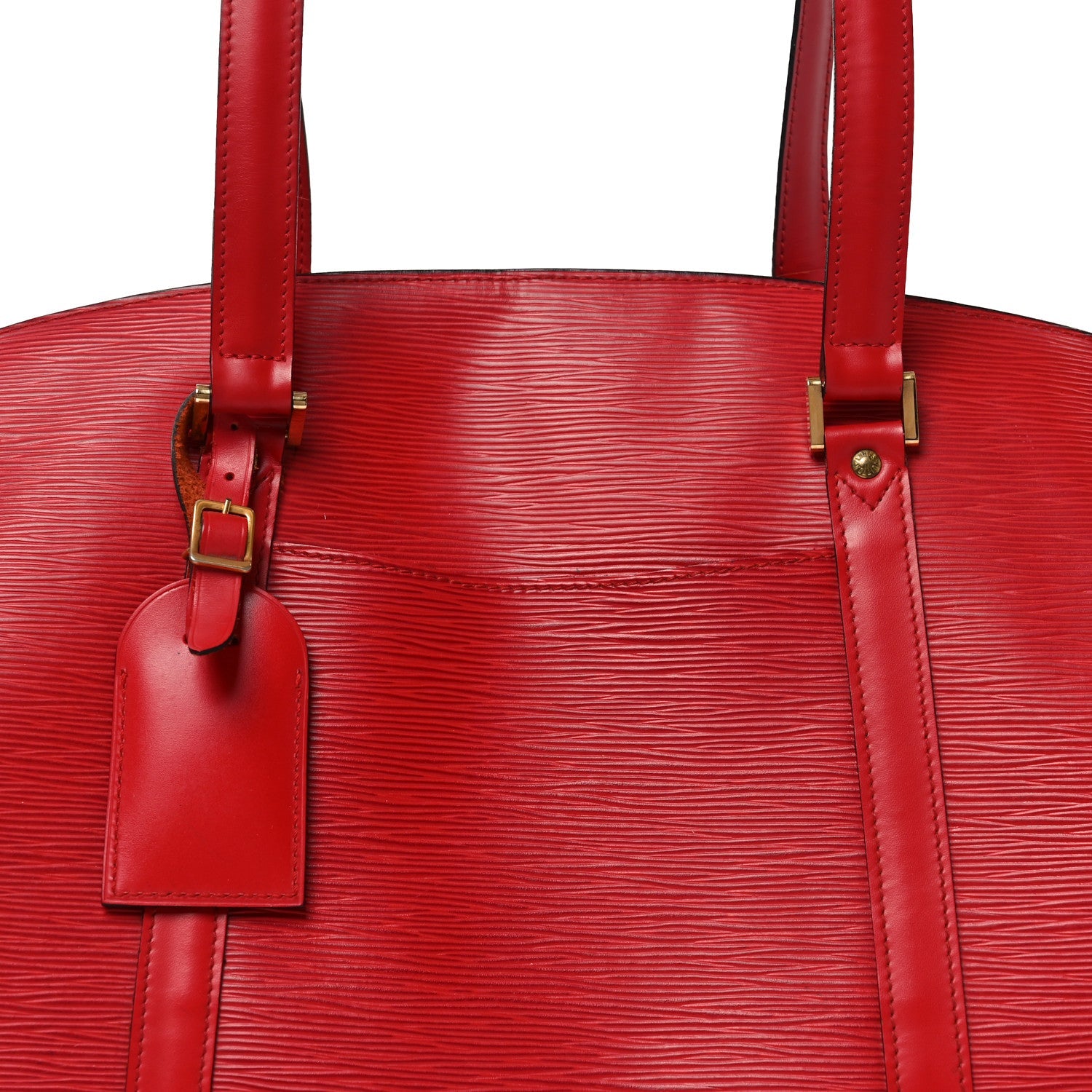 Louis Vuitton Epi Solferino 50 Castillan Red