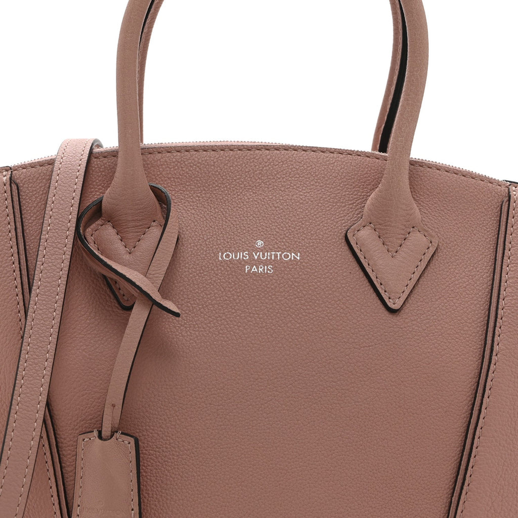 Louis Vuitton Veau Cachemire Soft Lockit PM Magnolia