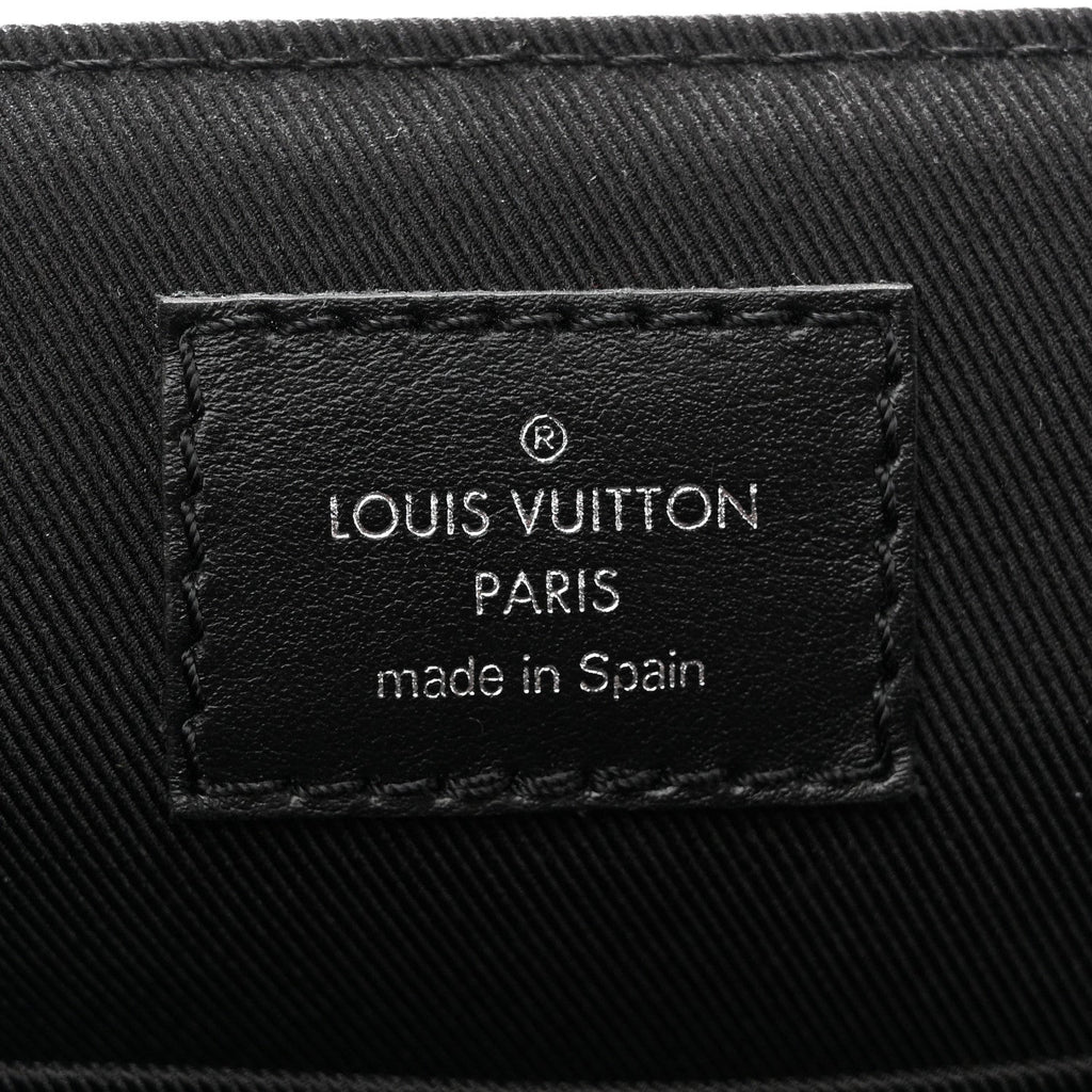 Louis Vuitton Monogram Eclipse District PM Black