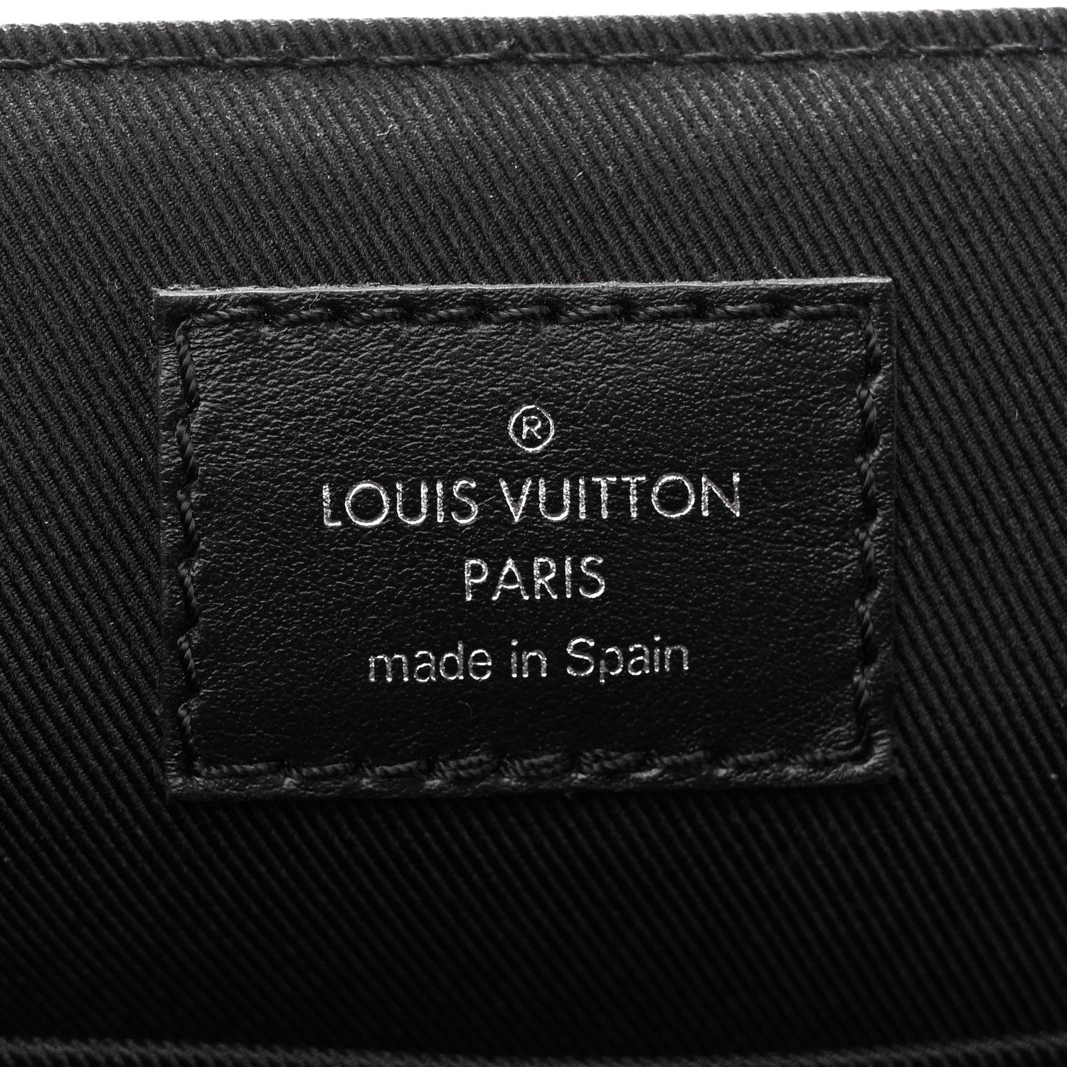 Louis Vuitton Monogram Eclipse District PM Black