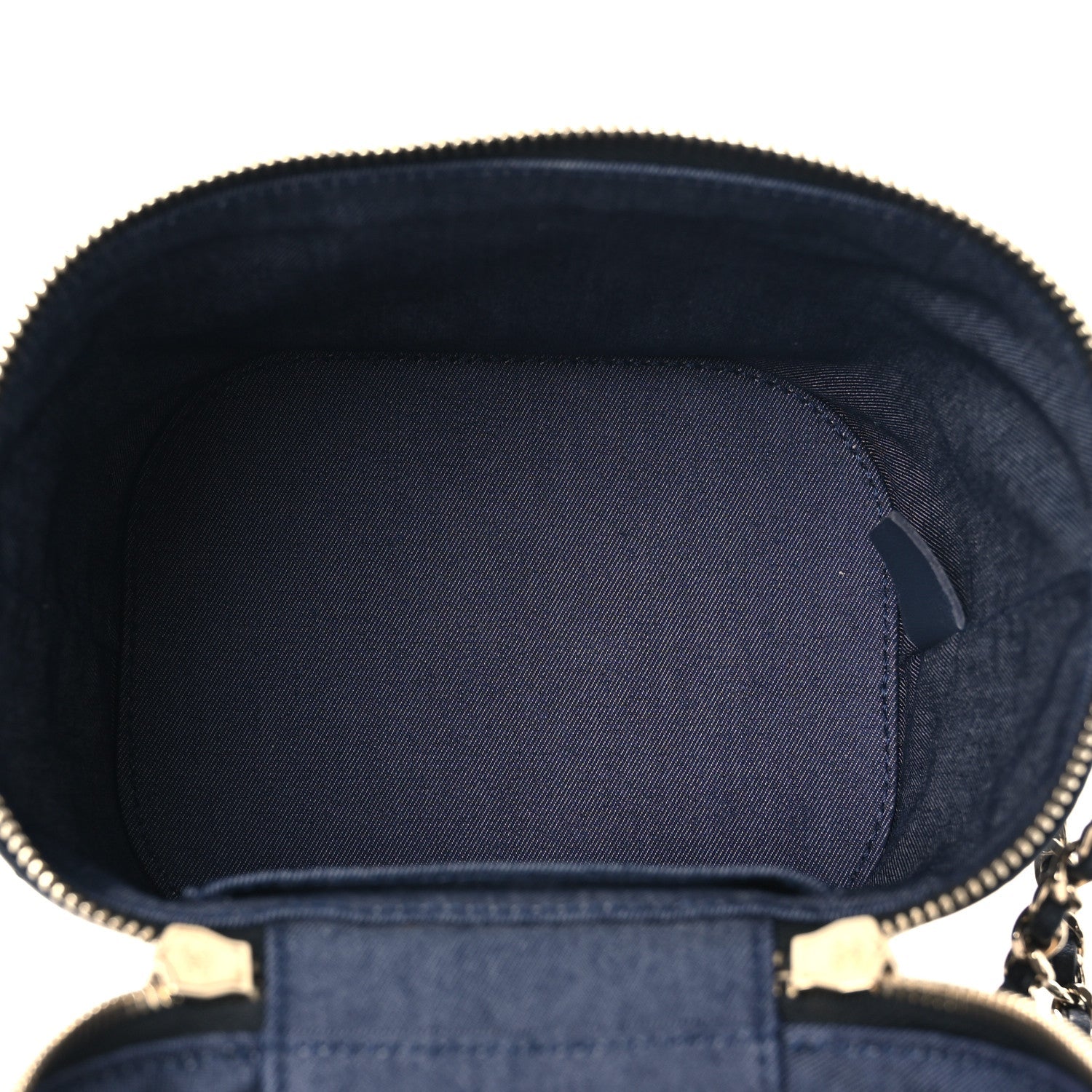 Chanel Lambskin Timeless Vanity Cosmetic Case Black