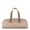 Chanel Nylon Travel Bowler Beige