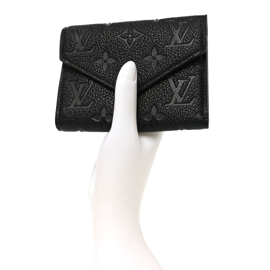 Louis Vuitton Empreinte Victorine Wallet Black
