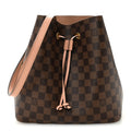 Louis Vuitton Damier Ebene Neonoe MM Venus Pink