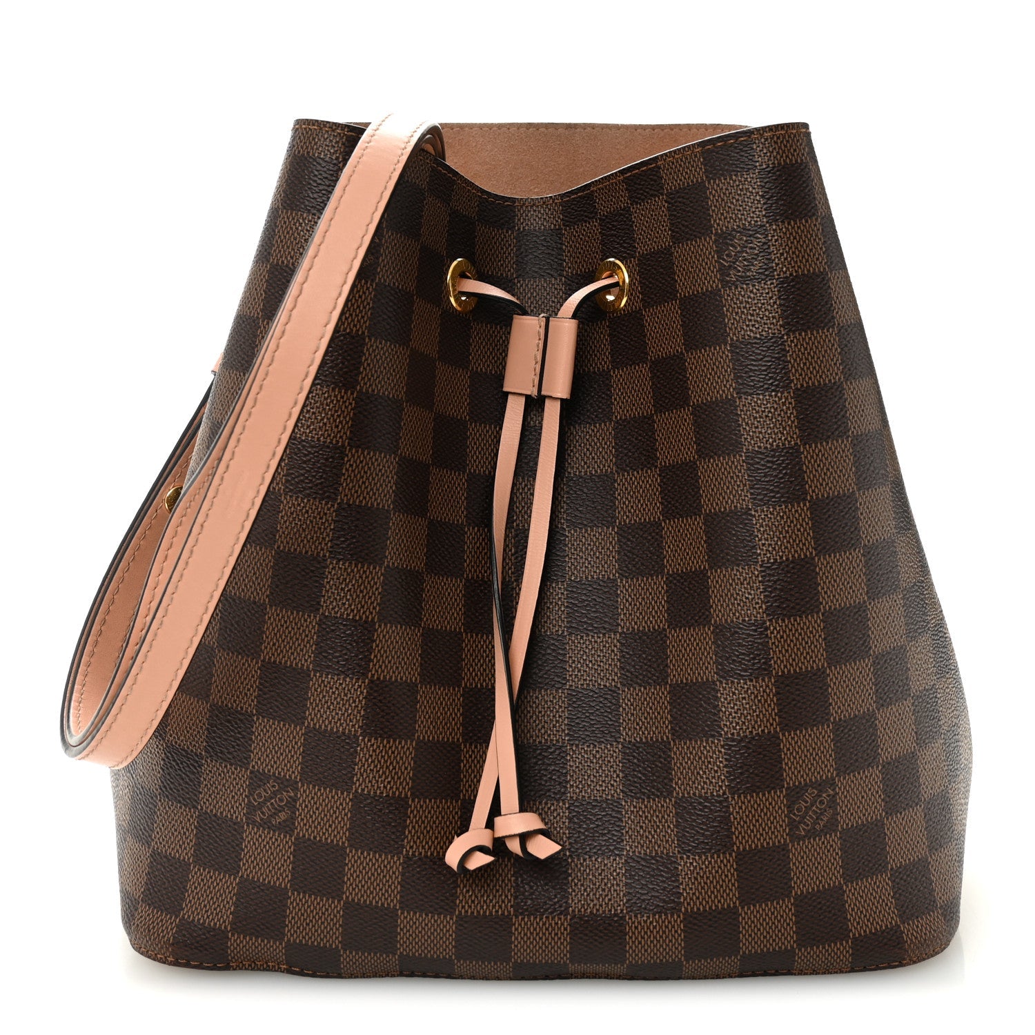 Louis Vuitton Damier Ebene Neonoe MM Venus Pink