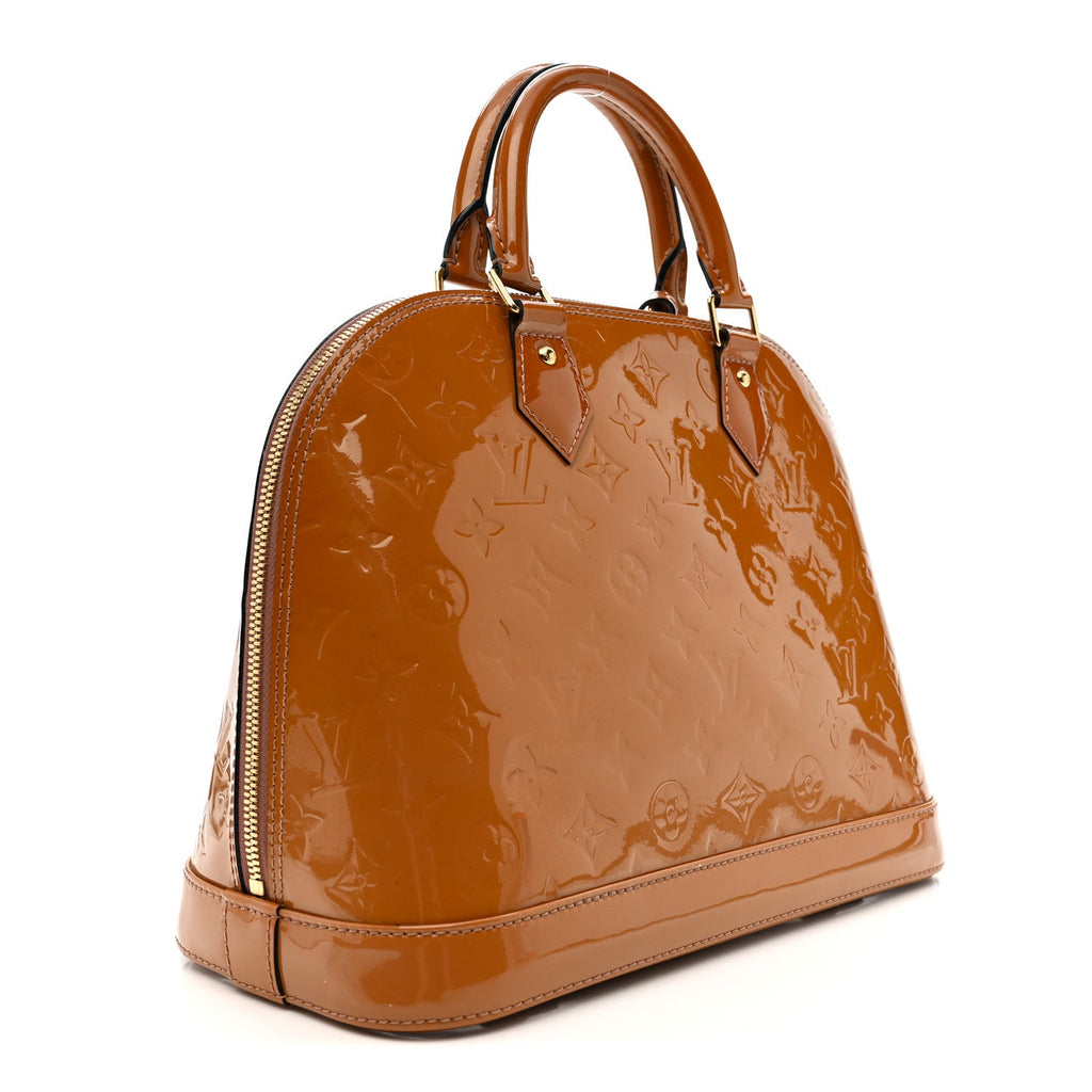 Louis Vuitton Vernis Alma PM Rose Velours