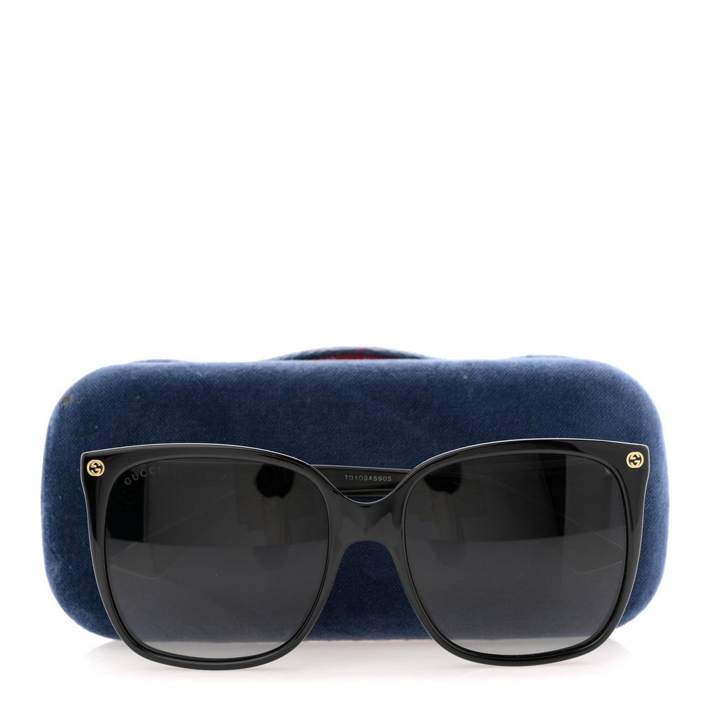 Gucci Acetate GG Sunglasses GG0022S Black