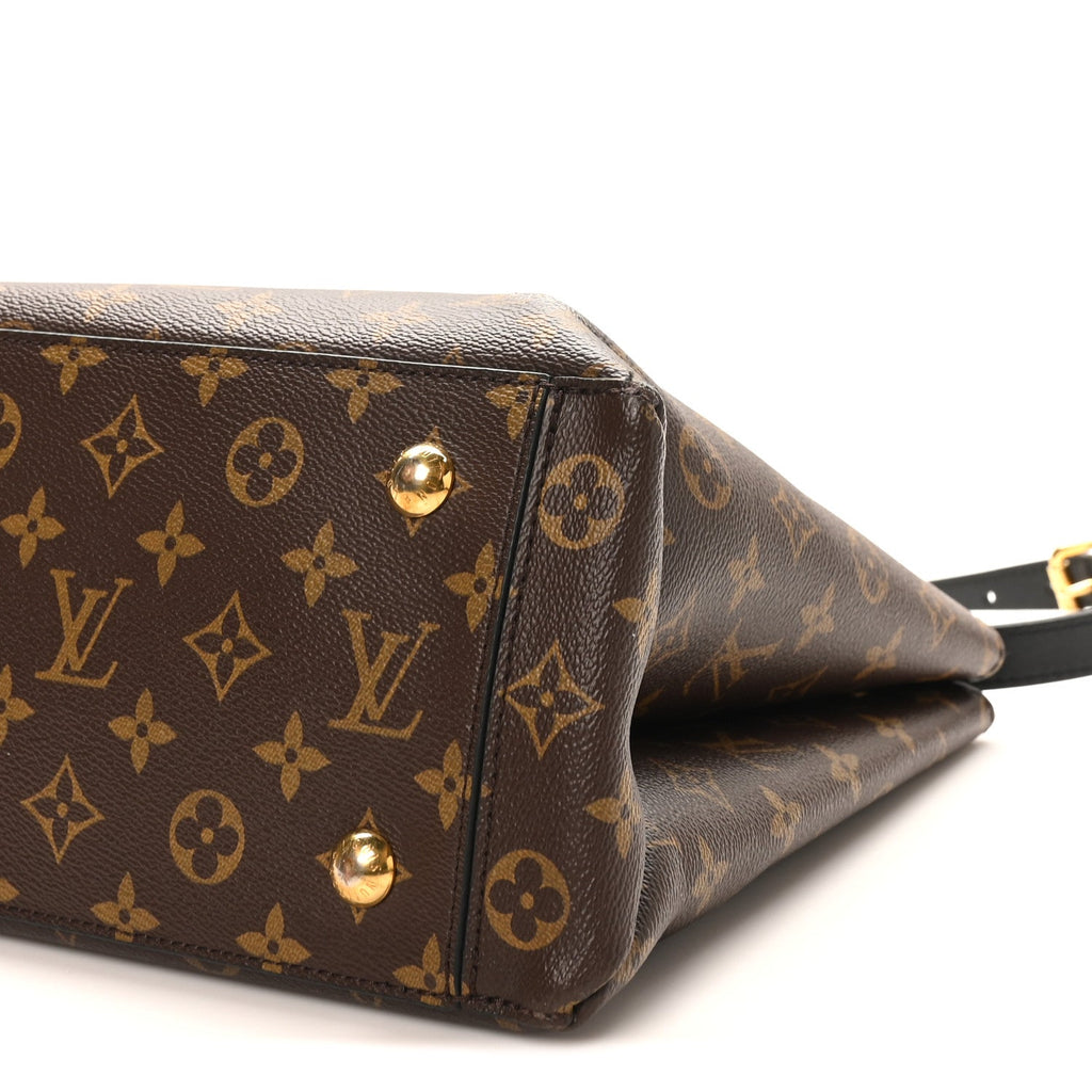 Louis Vuitton Monogram Flower Tote Black