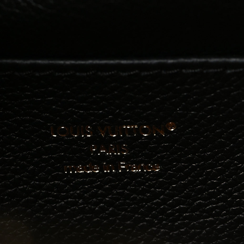 Louis Vuitton Taurillon Capucines GM Souple Black