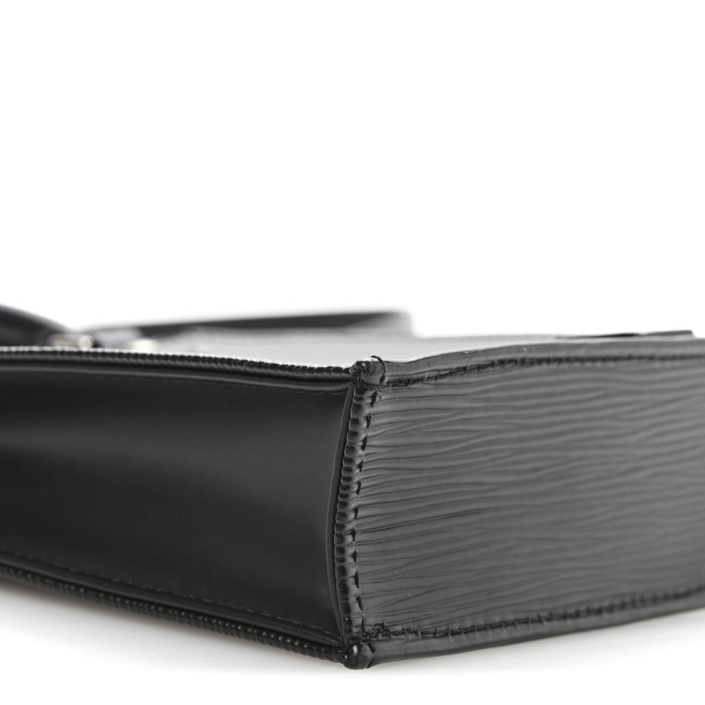 Louis Vuitton Epi Petit Sac Plat Black