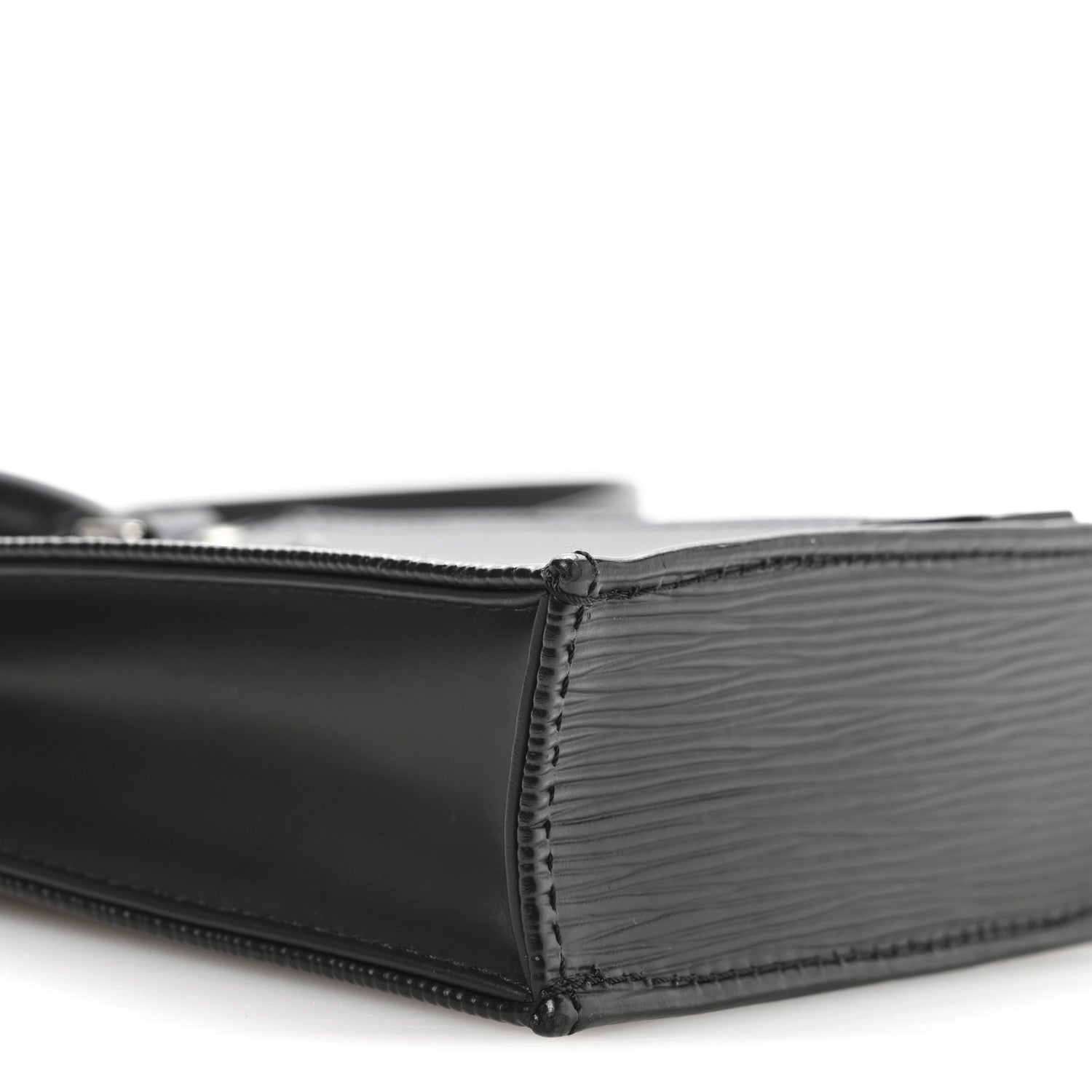 Louis Vuitton Epi Petit Sac Plat Black