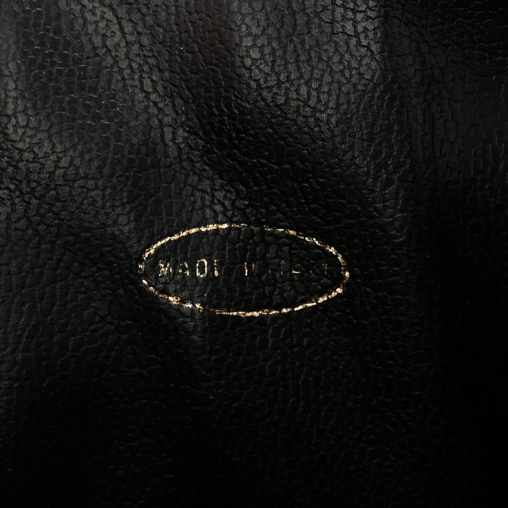 Chanel Caviar Vanity Cosmetic Case Black