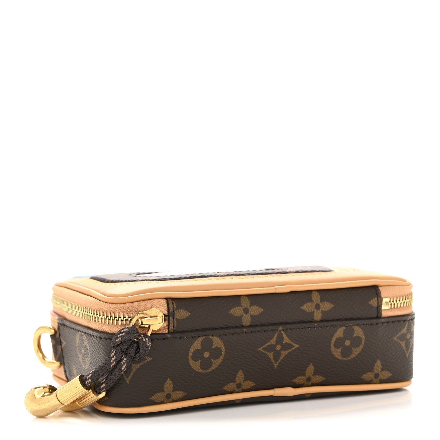 Louis Vuitton Calfskin Monogram Baladeur Wearable Wallet