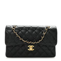 Chanel Caviar Quilted Small Double Flap Black