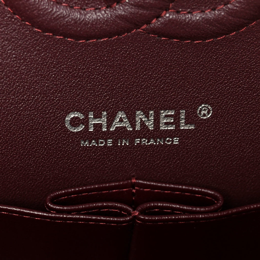 Chanel Lambskin Quilted Medium Double Flap Black