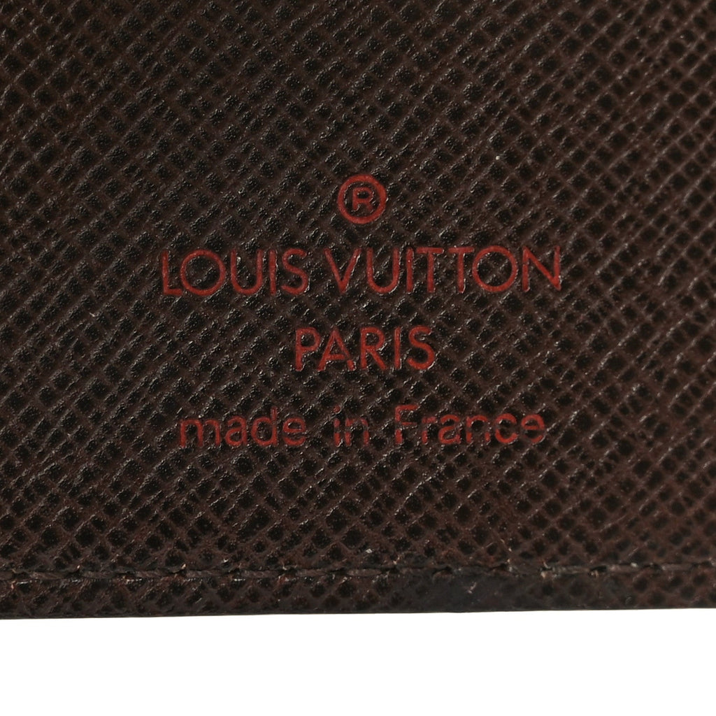 Louis Vuitton Damier Ebene Medium Ring Agenda Cover