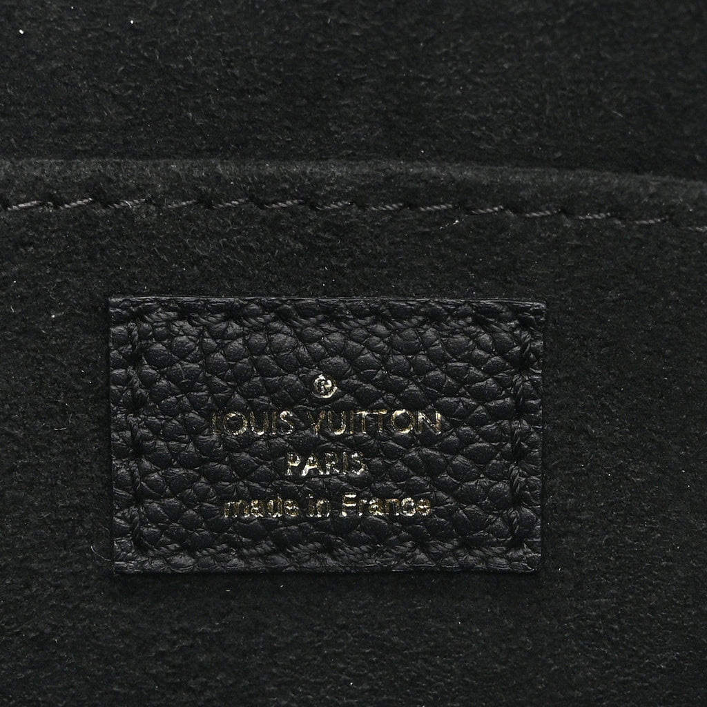 Louis Vuitton Empreinte Monogram Giant Petit Sac Plat Black
