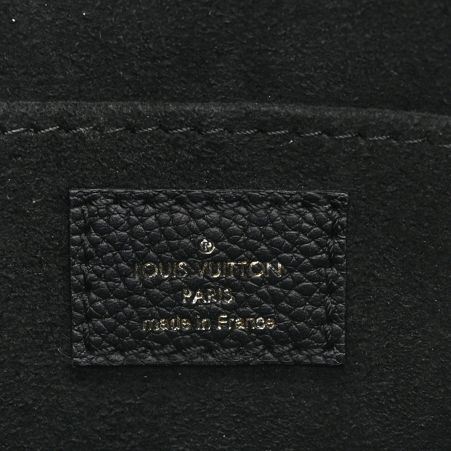 Louis Vuitton Empreinte Monogram Giant Petit Sac Plat Black