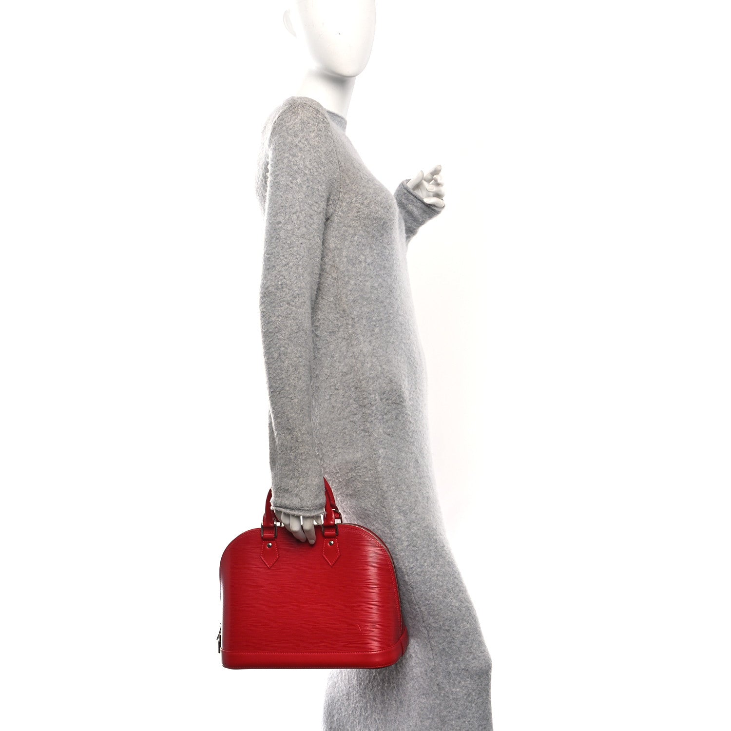 Louis Vuitton Epi Alma PM Carmine