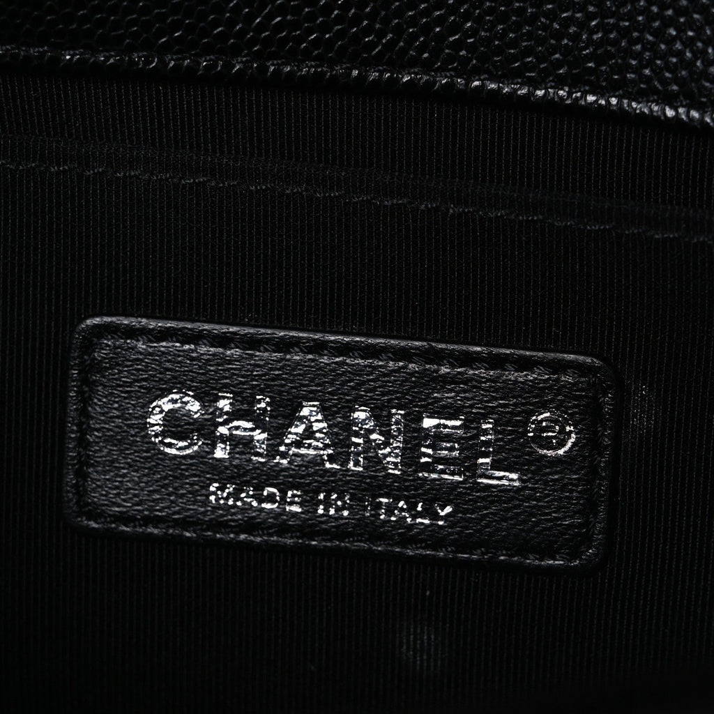 Chanel Caviar Quilted Small Boy Flap Black