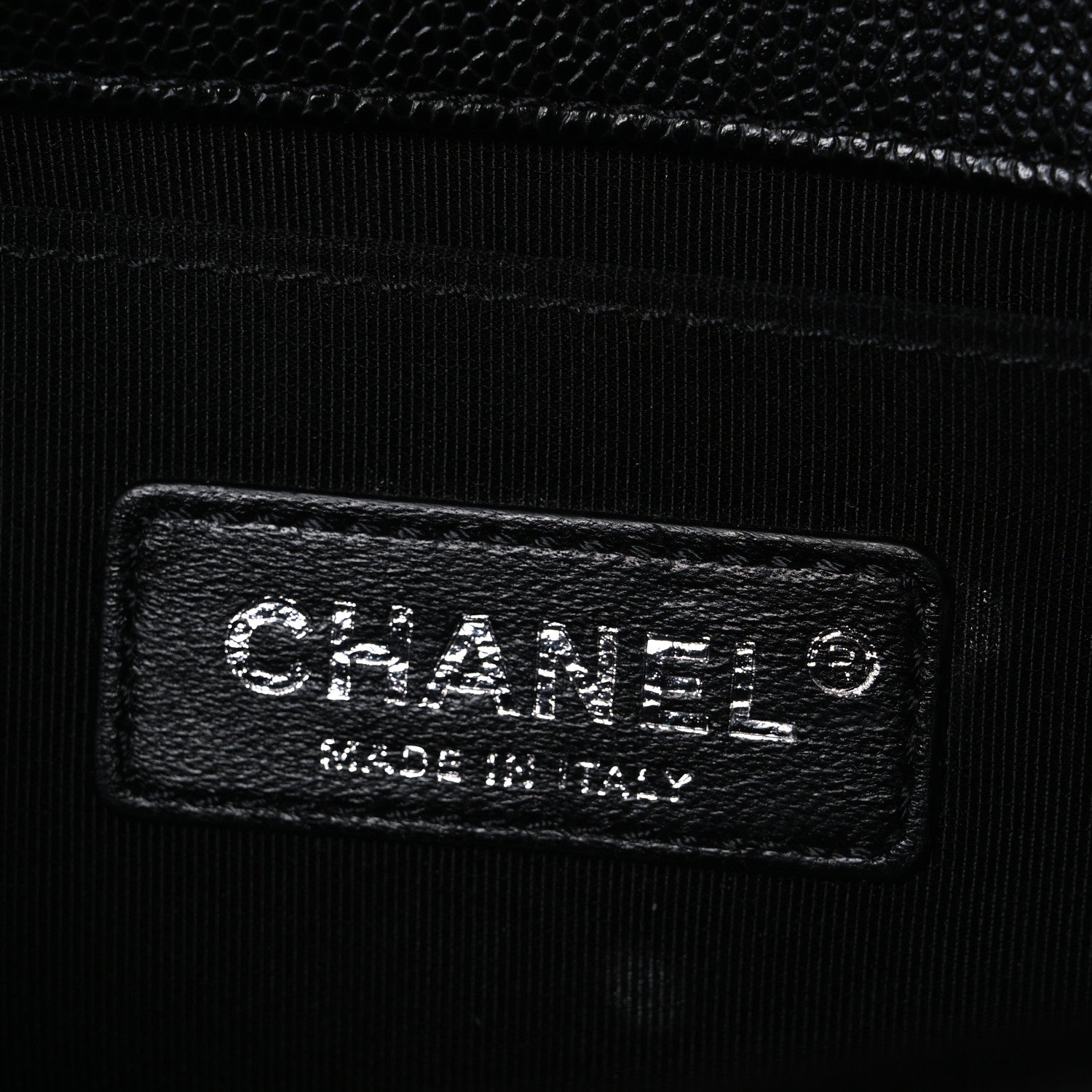 Chanel Caviar Quilted Small Boy Flap Black