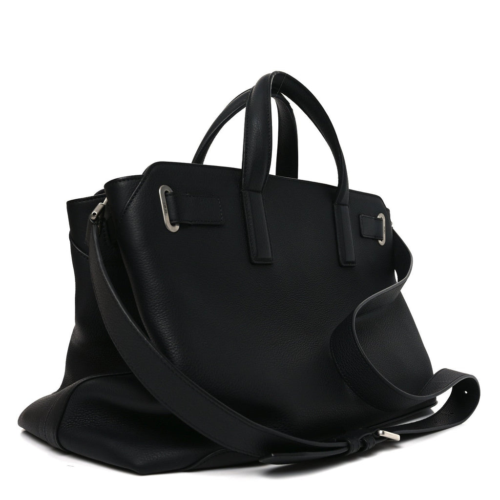 Christian Dior Icons Calfskin Medium Normandie Tote Black