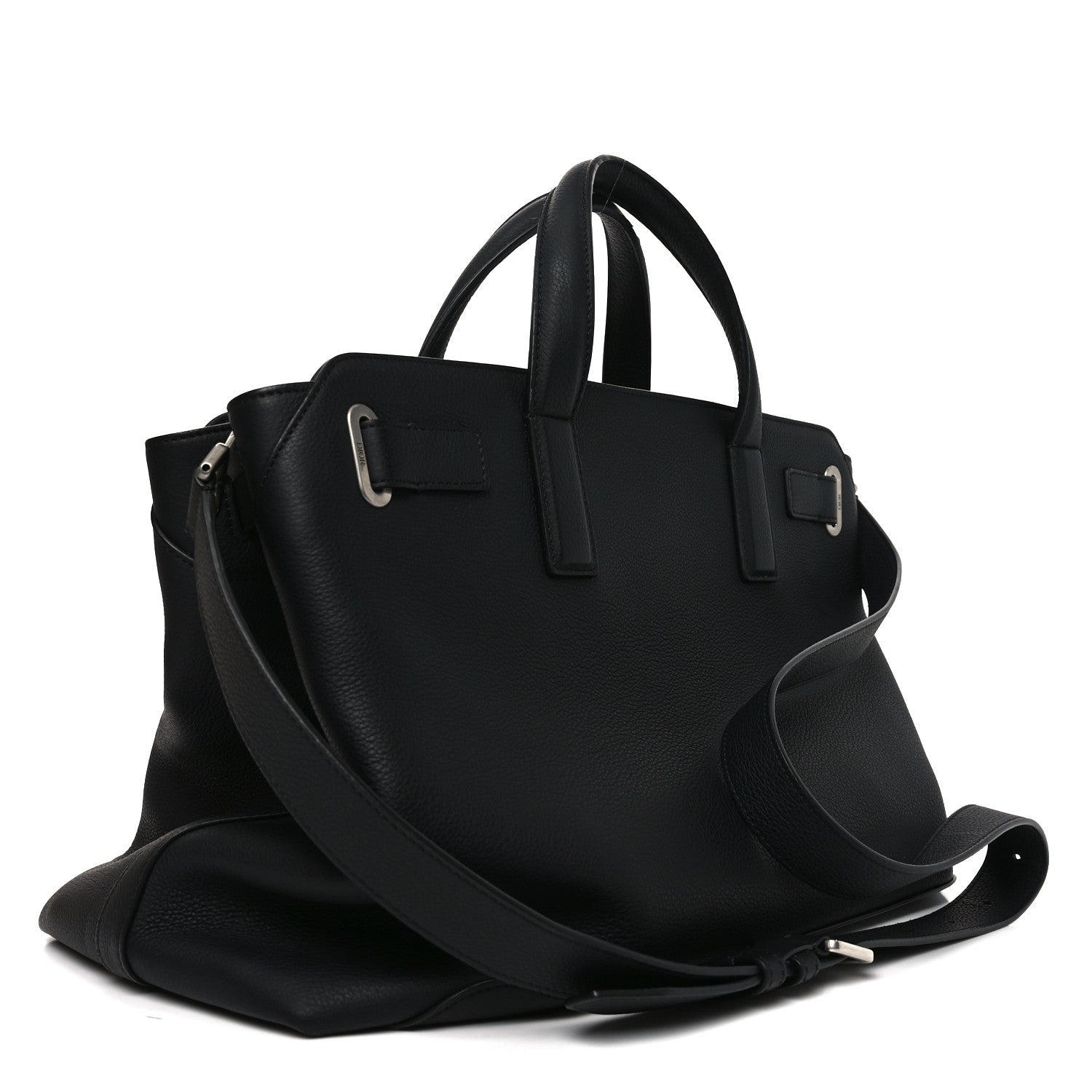 Christian Dior Icons Calfskin Medium Normandie Tote Black